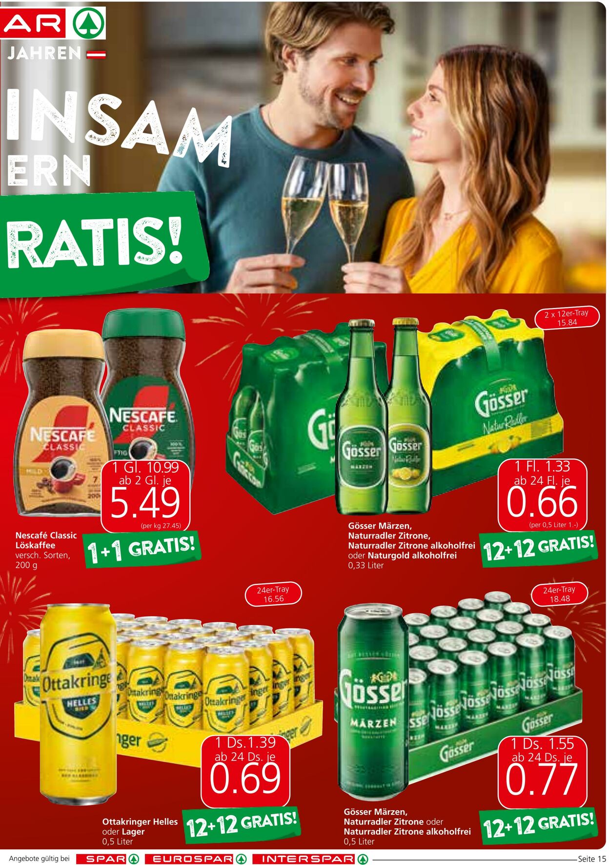 Prospekt Spar 19.09.2024 - 02.10.2024