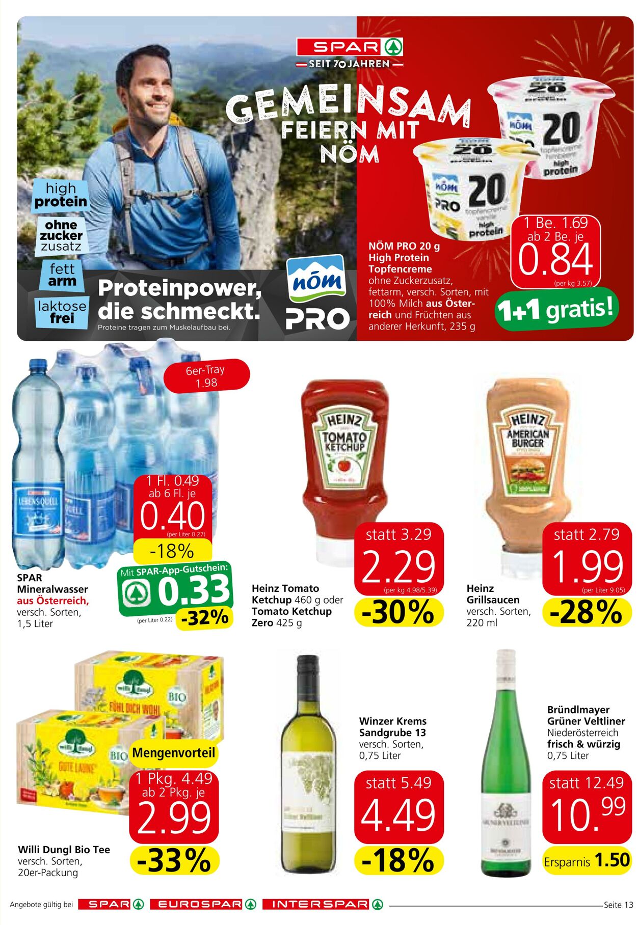 Prospekt Spar 10.10.2024 - 16.10.2024