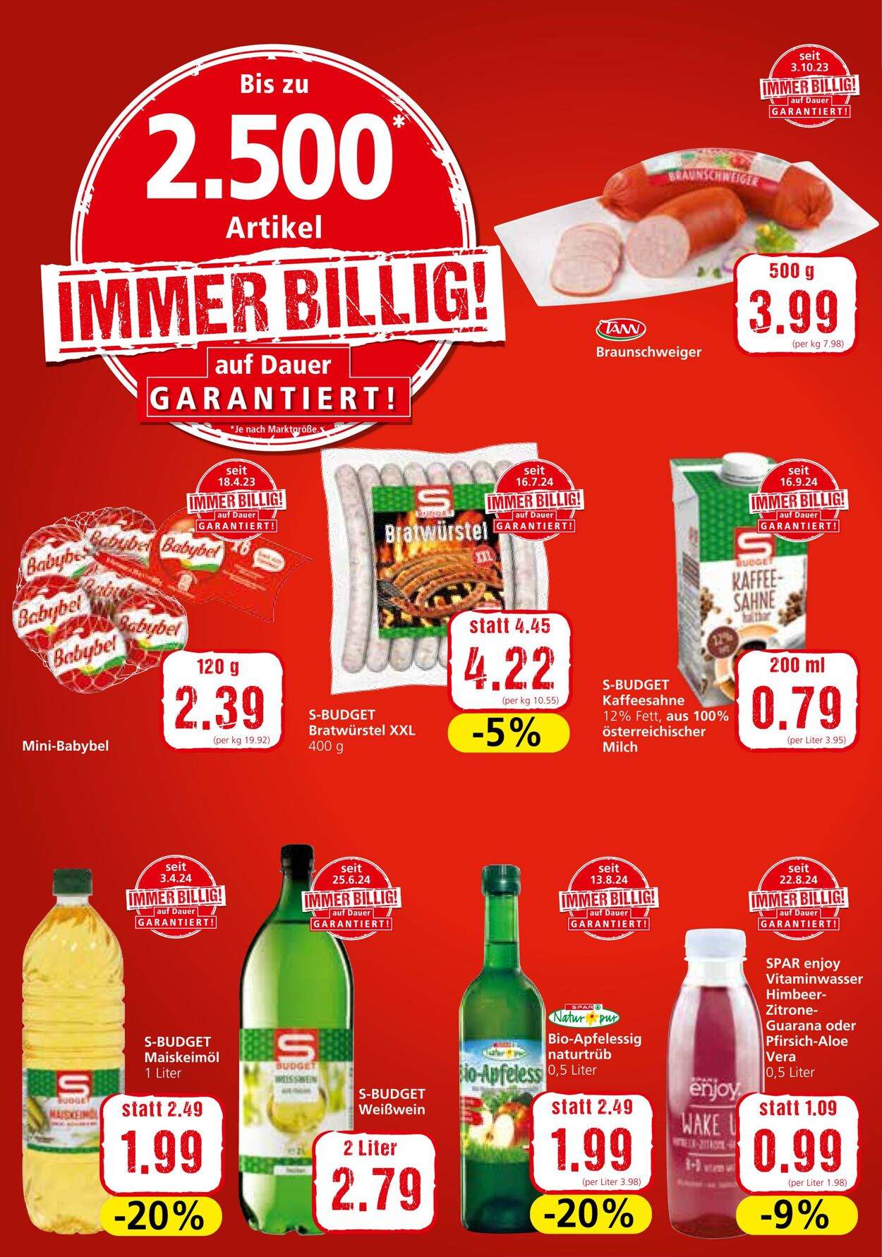 Prospekt Spar 10.10.2024 - 16.10.2024