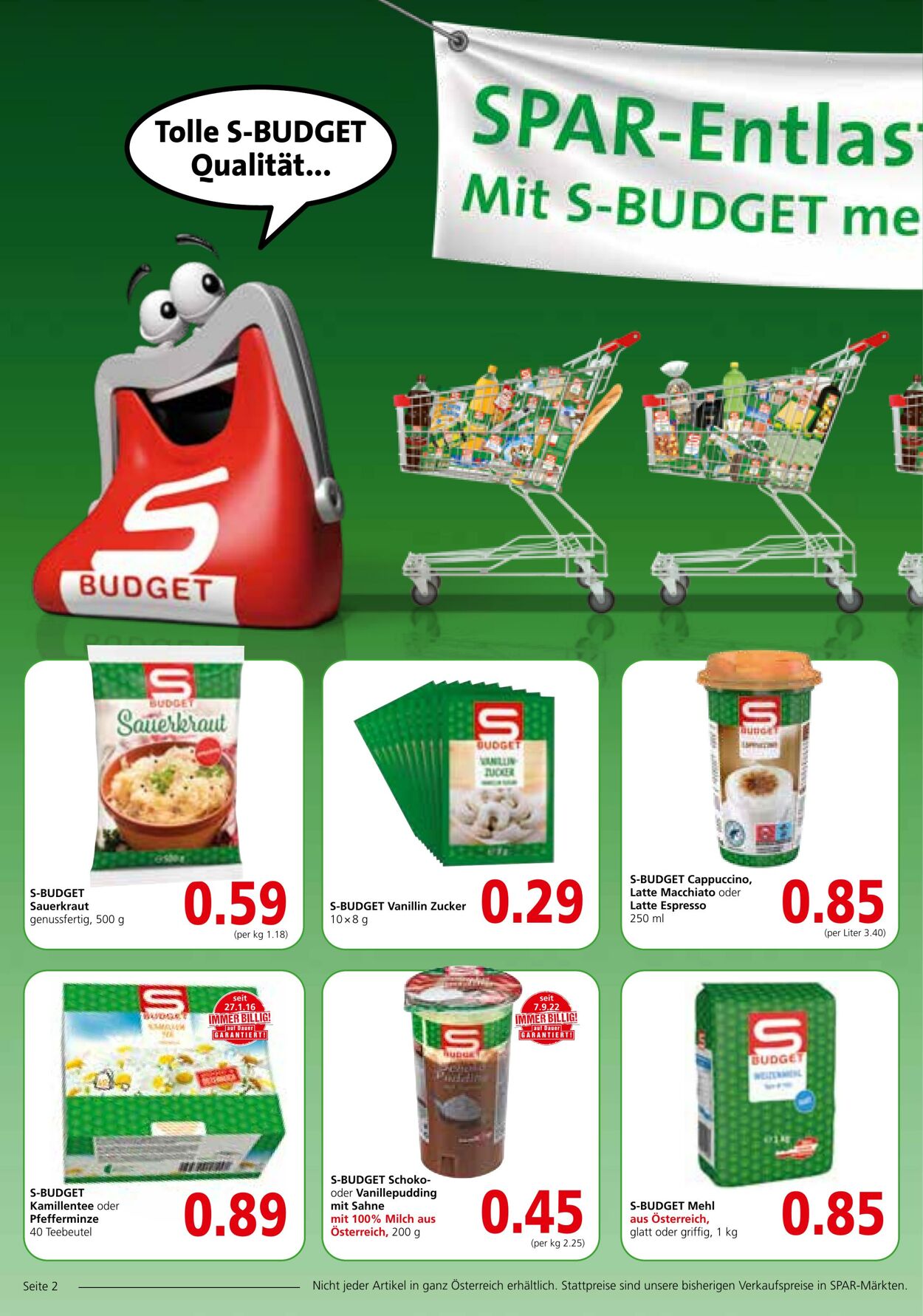 Prospekt Spar 10.11.2022 - 16.11.2022