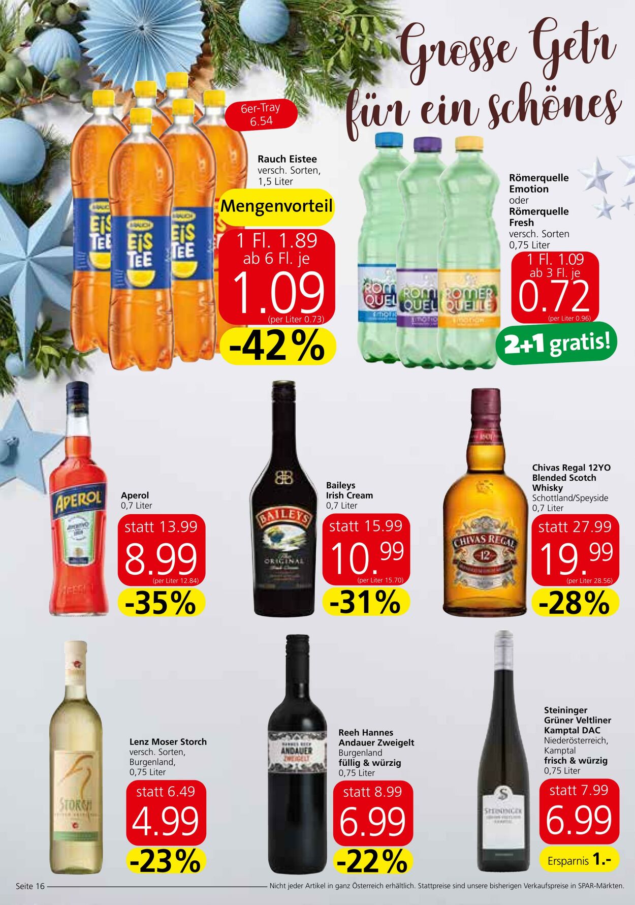 Prospekt Spar 15.12.2022 - 31.12.2022