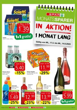 Prospekt Spar 17.05.2023 - 14.06.2023