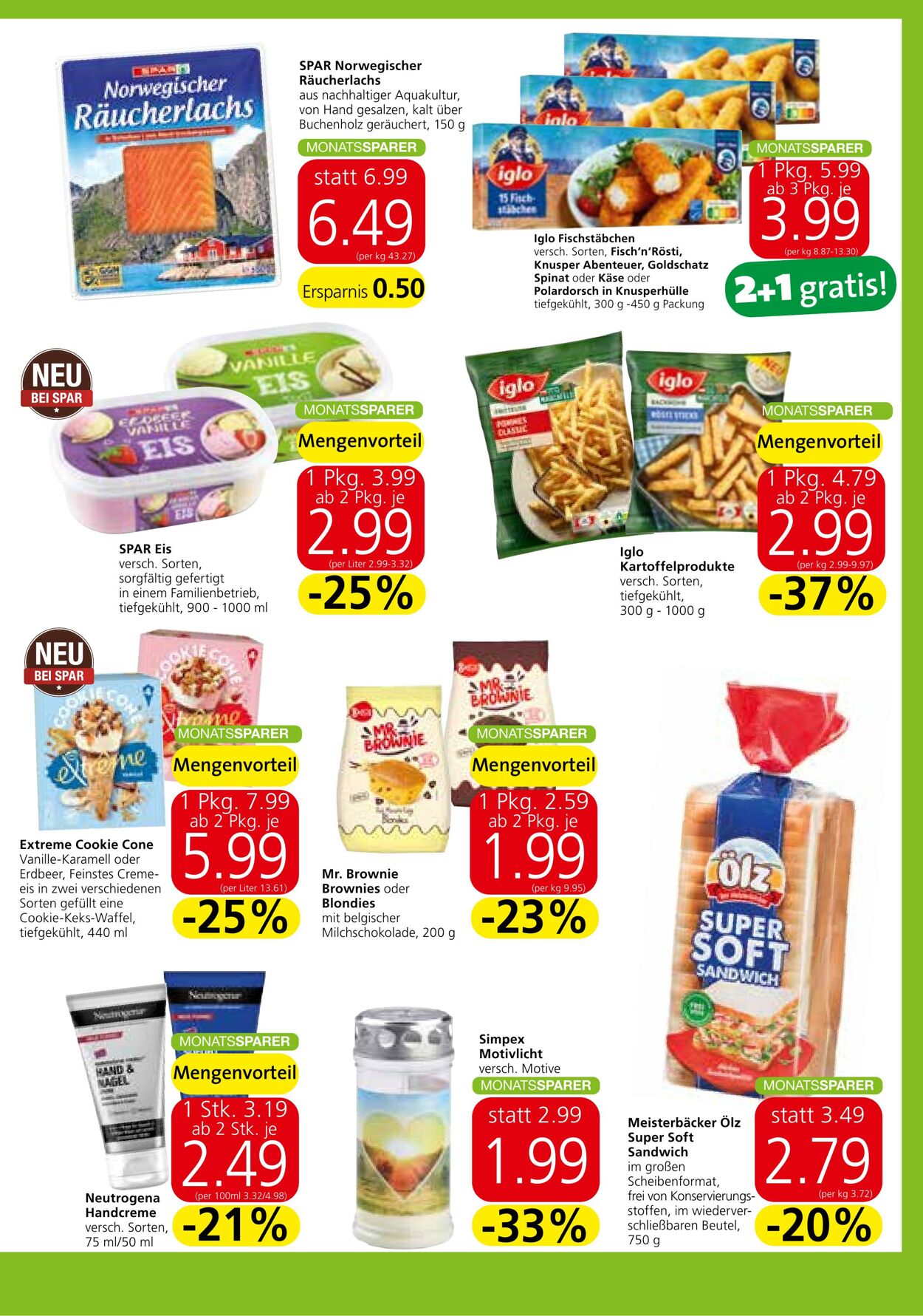 Prospekt Spar 07.12.2023 - 10.01.2024