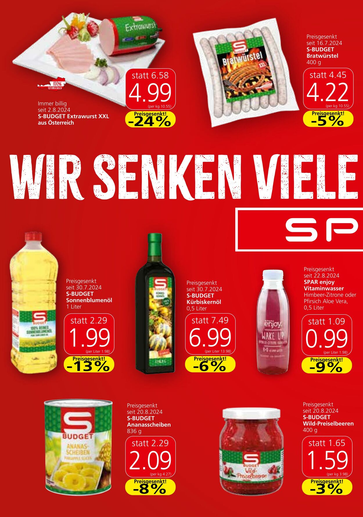 Prospekt Spar 23.10.2024 - 10.11.2024