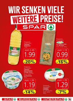 Prospekt Spar 27.10.2022 - 09.11.2022