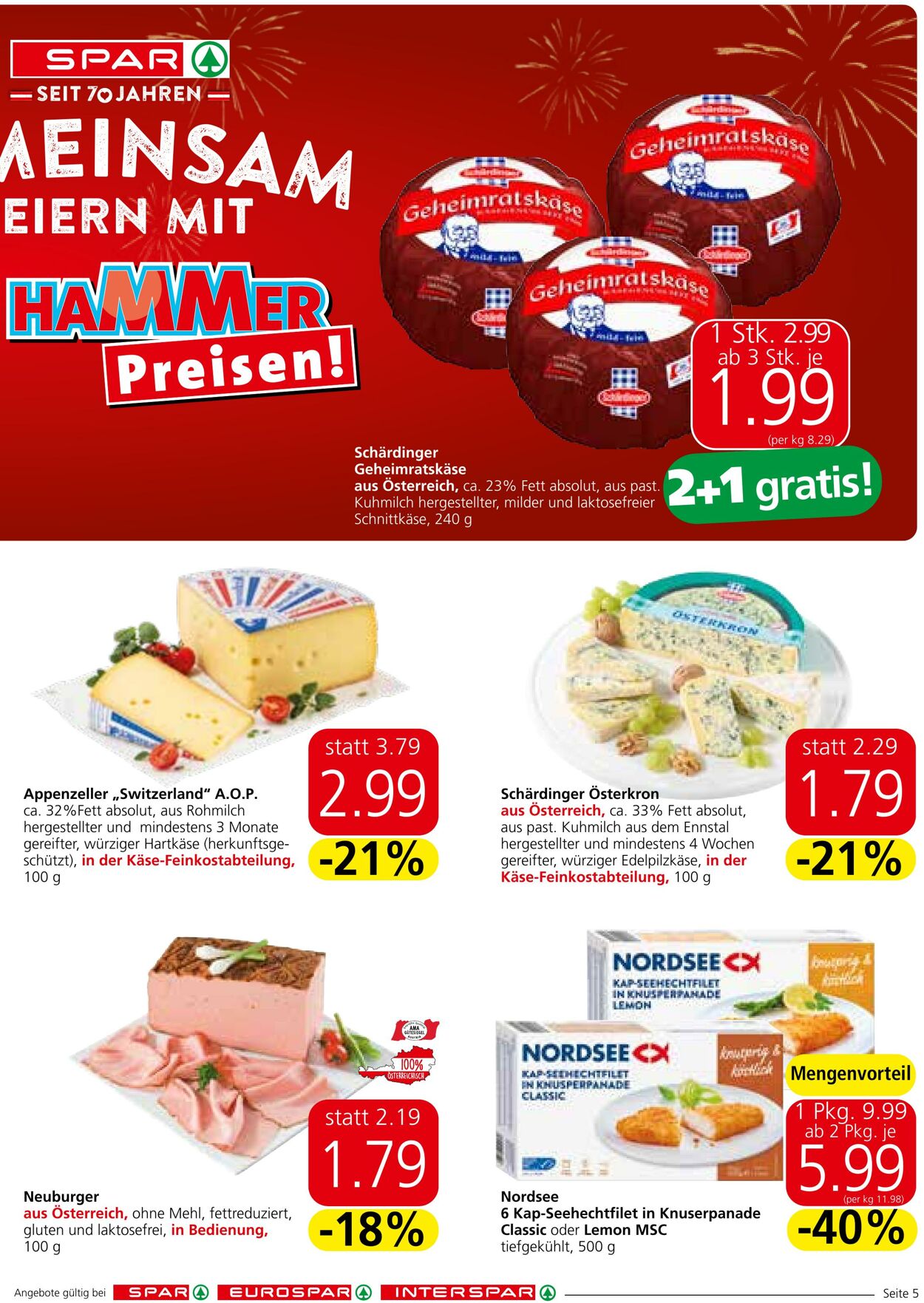 Prospekt Spar 24.10.2024 - 30.10.2024