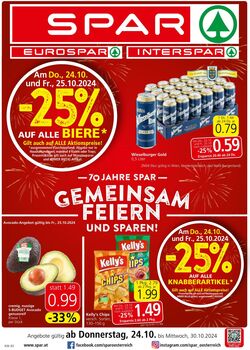 Prospekt Spar 07.09.2023 - 04.10.2023