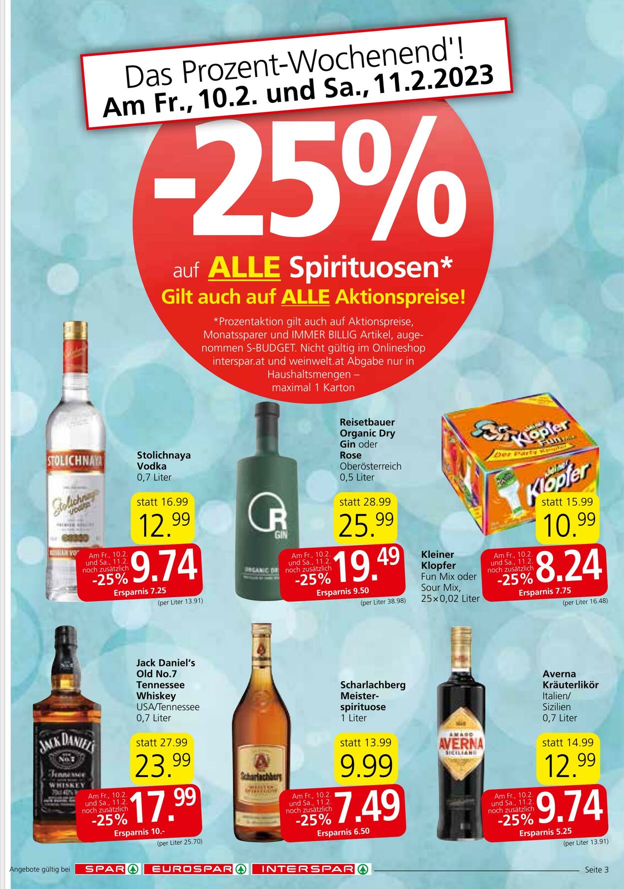 Prospekt Spar 09.02.2023 - 15.02.2023