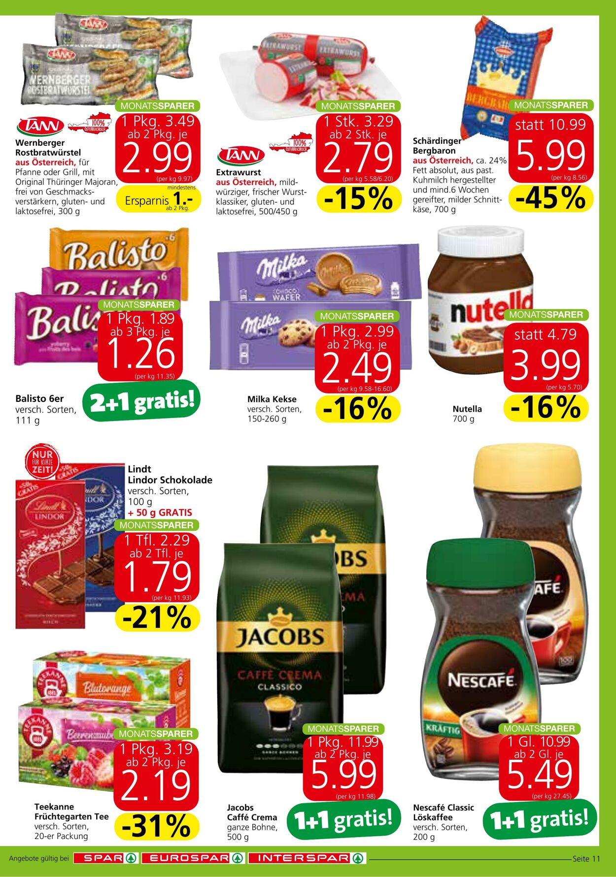 Prospekt Spar 02.03.2023 - 15.03.2023