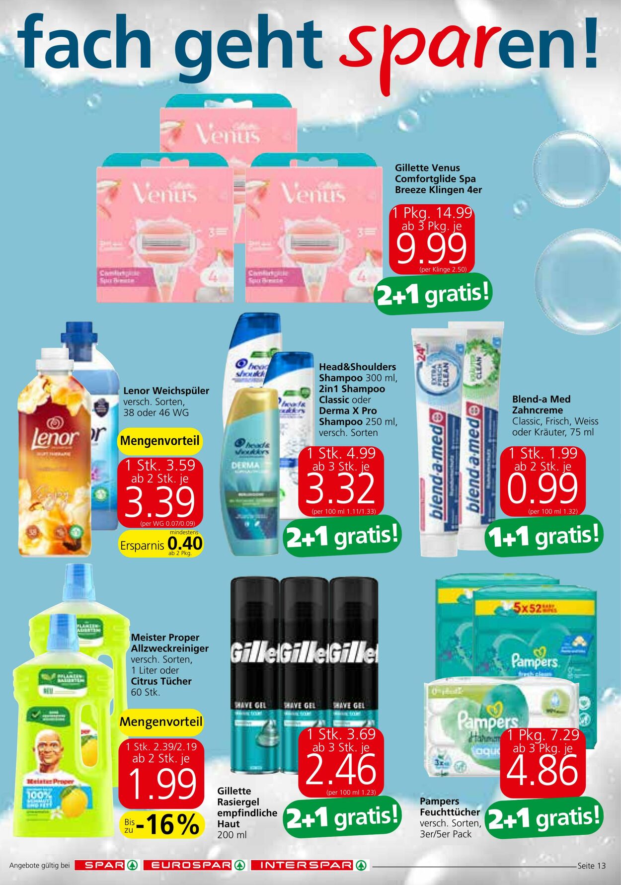 Prospekt Spar 11.04.2024 - 17.04.2024