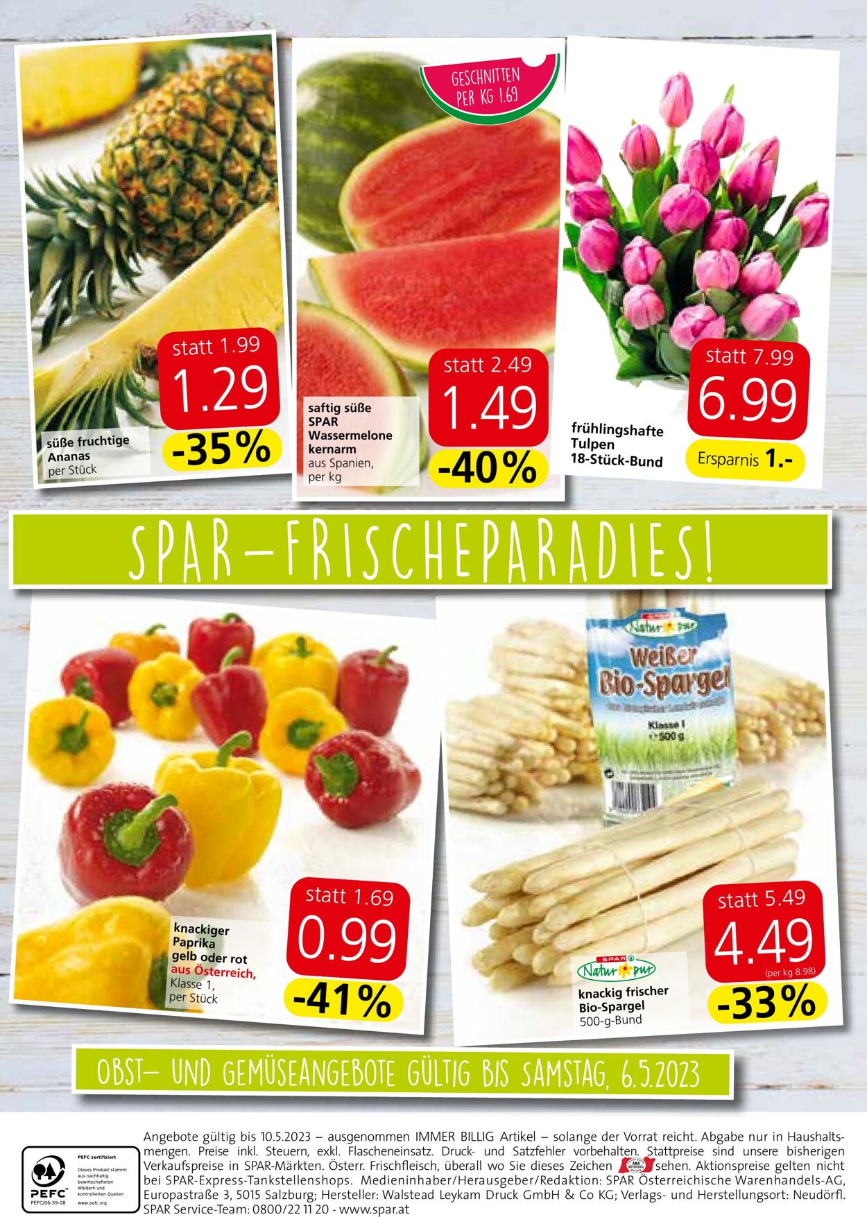 Prospekt Spar 04.05.2023 - 10.05.2023