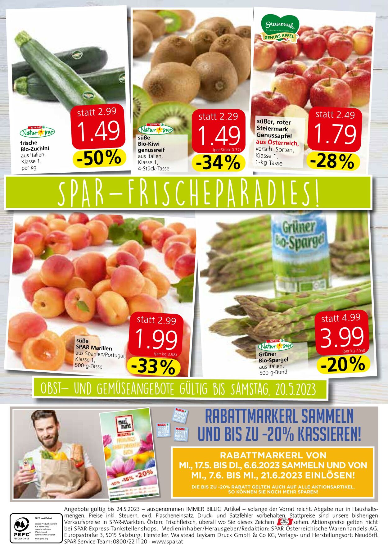 Prospekt Spar 17.05.2023 - 24.05.2023