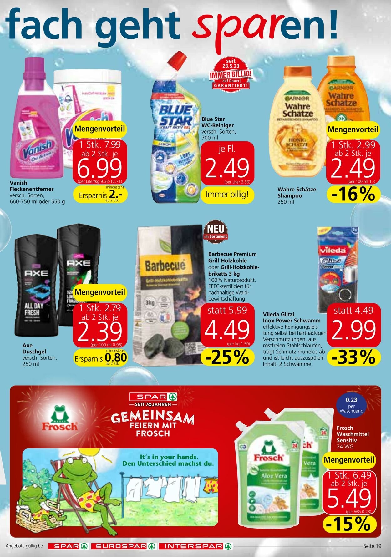 Prospekt Spar 11.07.2024 - 24.07.2024