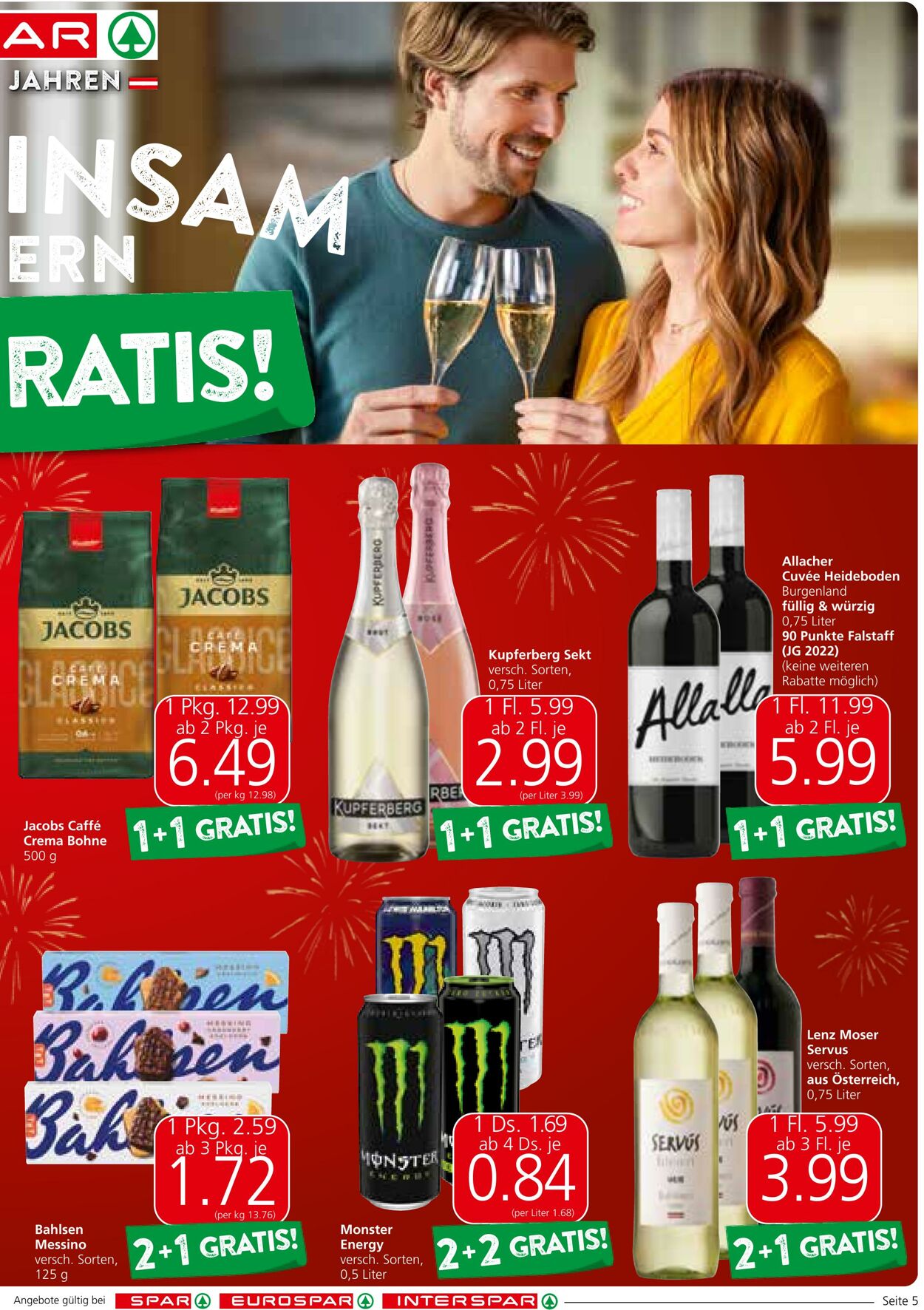 Prospekt Spar 05.09.2024 - 18.09.2024