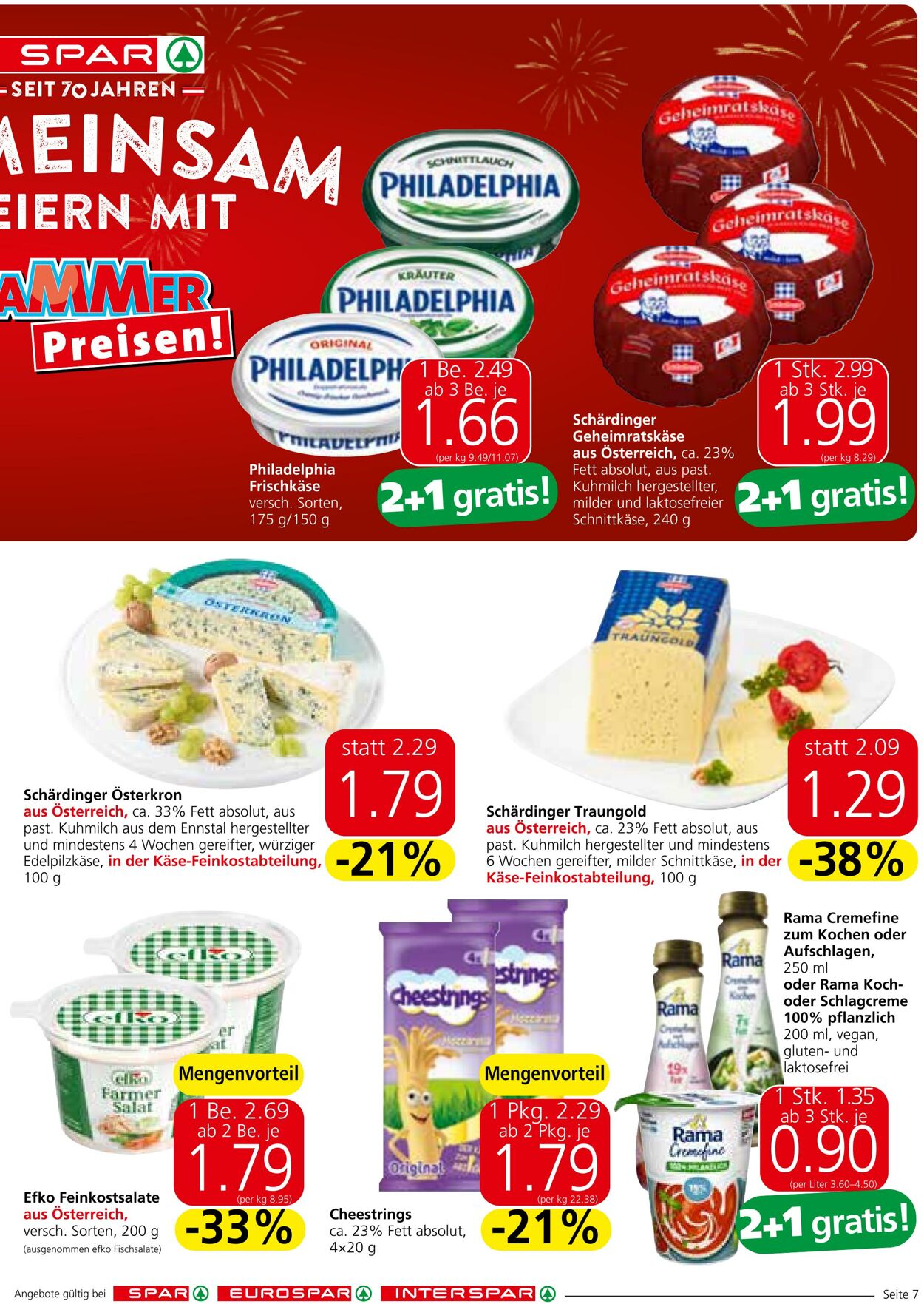 Prospekt Spar 12.09.2024 - 18.09.2024