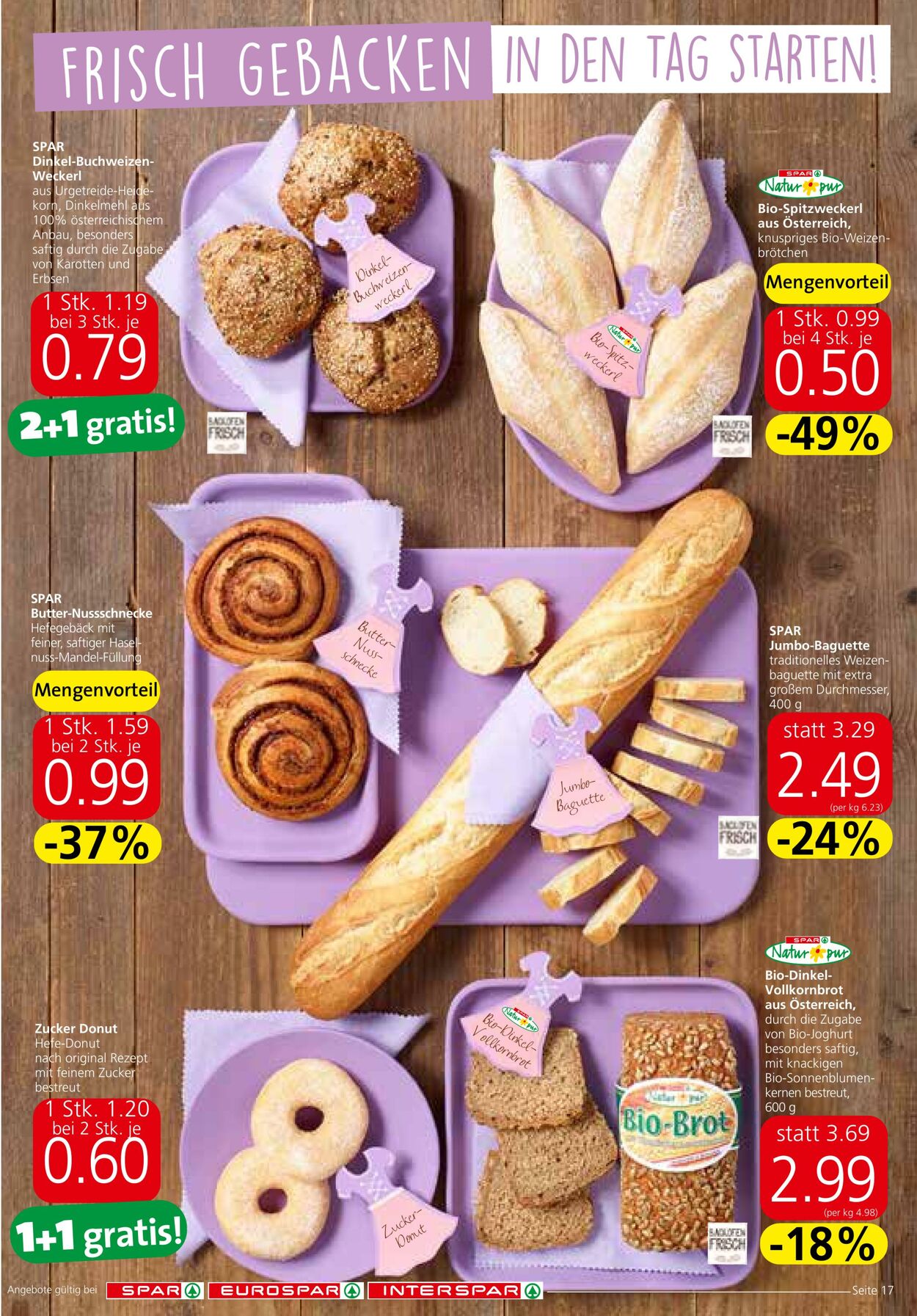 Prospekt Spar 14.09.2023 - 27.09.2023