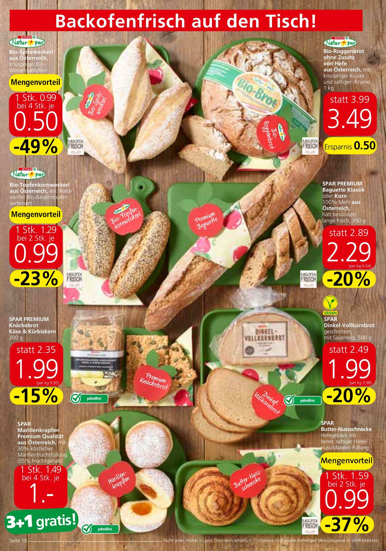 Prospekt Spar 19.09.2024 - 02.10.2024