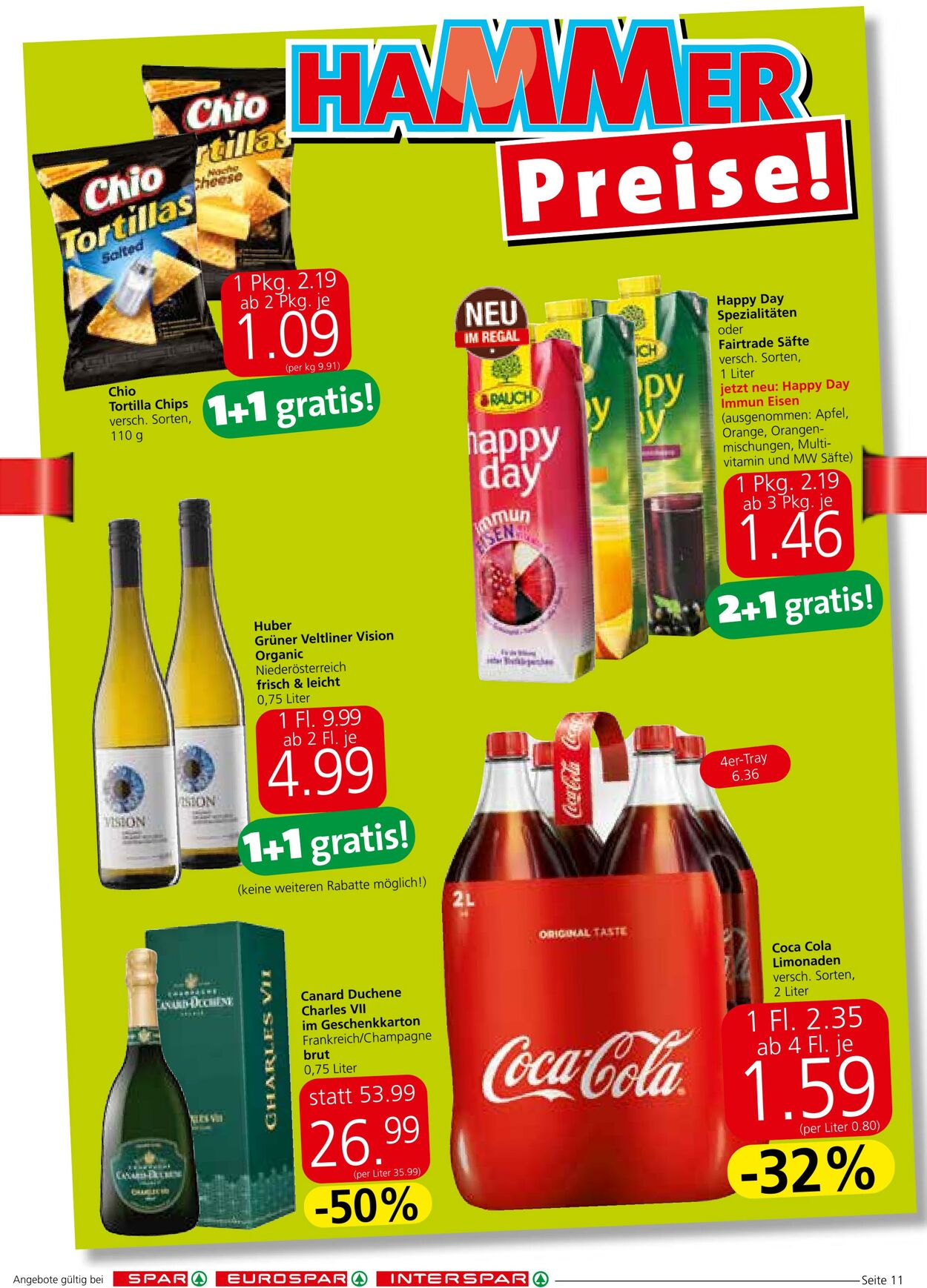 Prospekt Spar 03.11.2022 - 16.11.2022