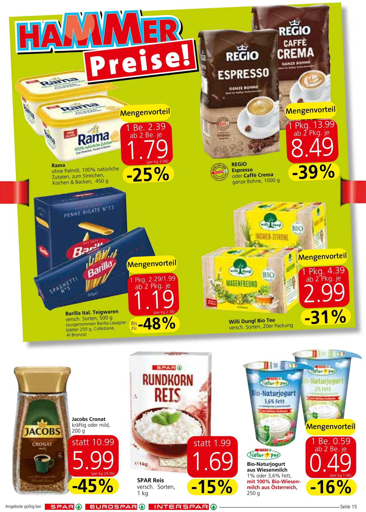 Prospekt Spar 23.11.2023 - 13.12.2023