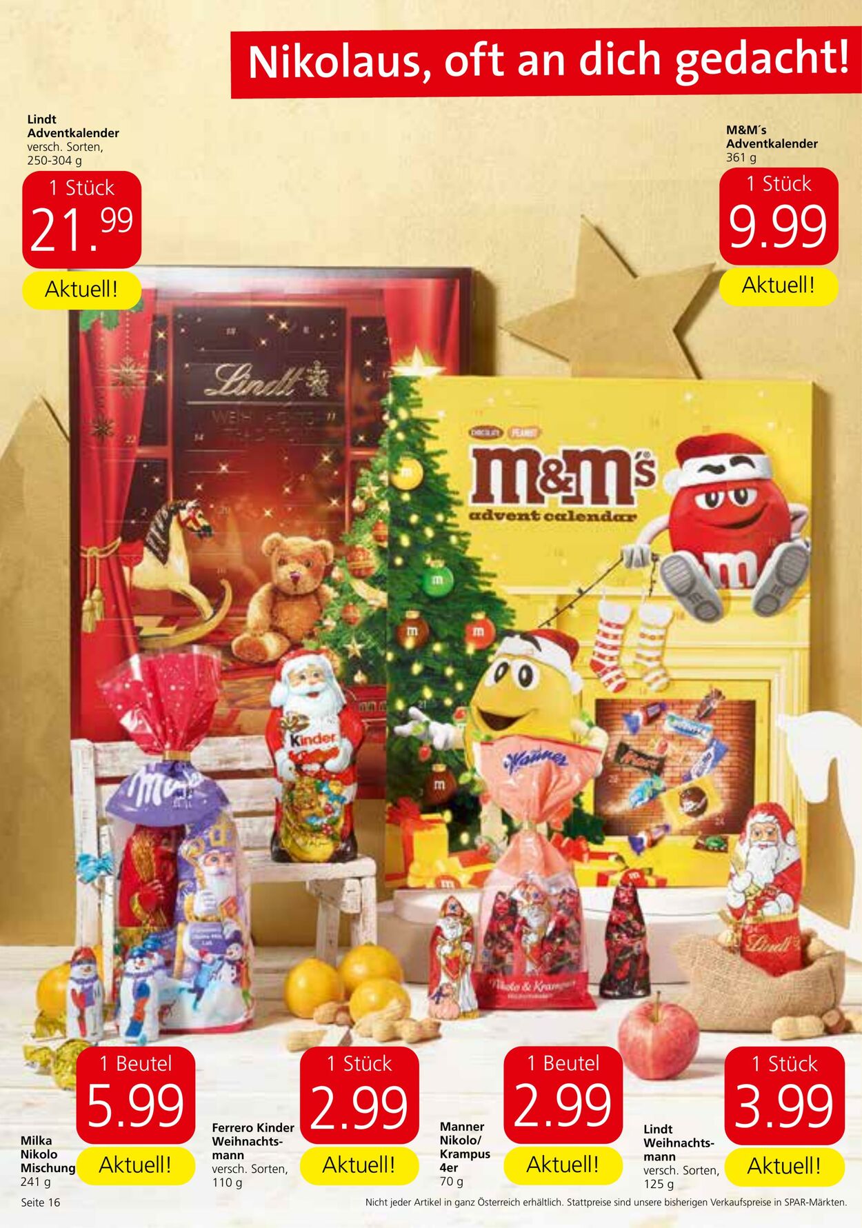 Prospekt Spar 23.11.2023 - 13.12.2023