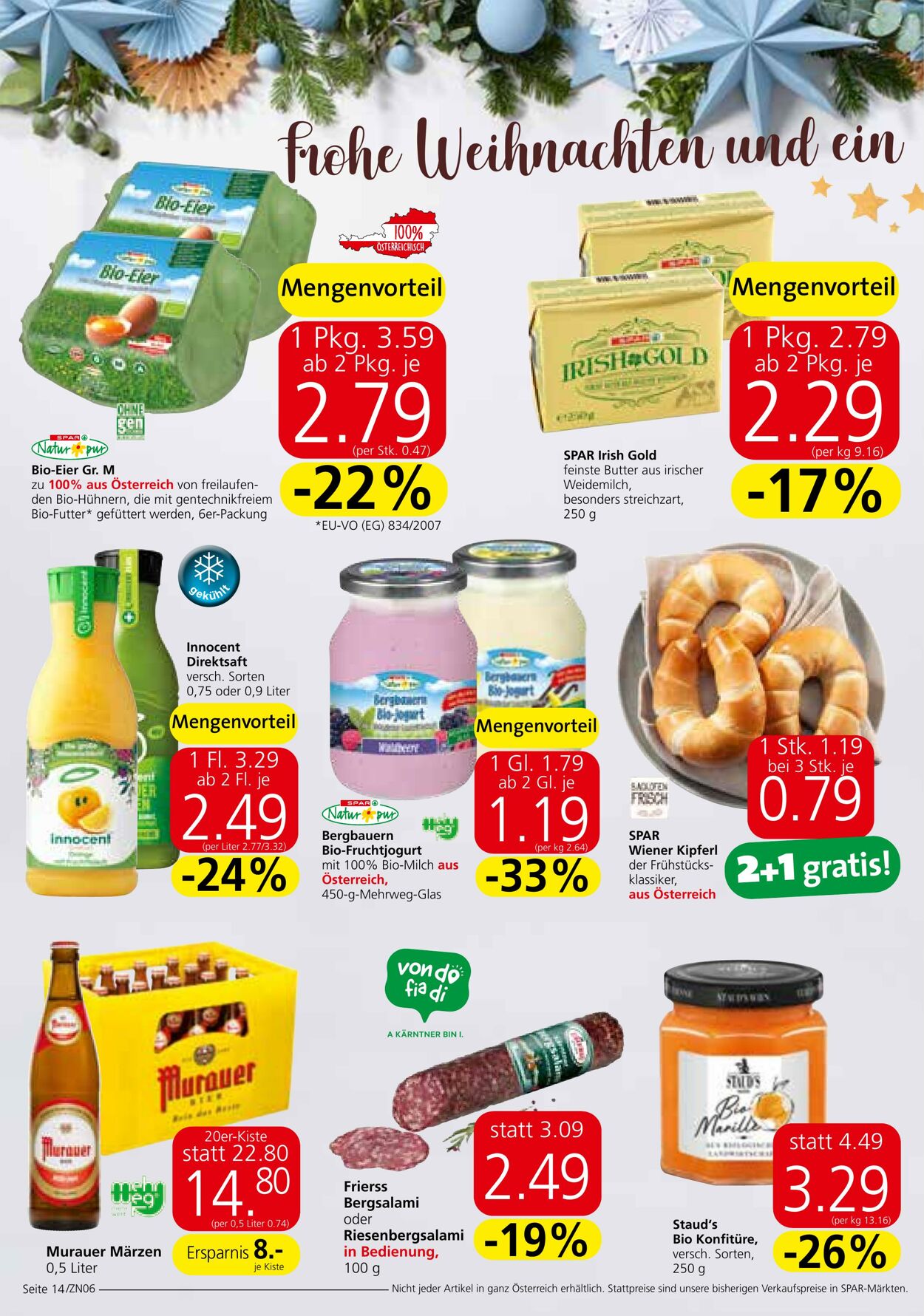 Prospekt Spar 15.12.2022 - 31.12.2022