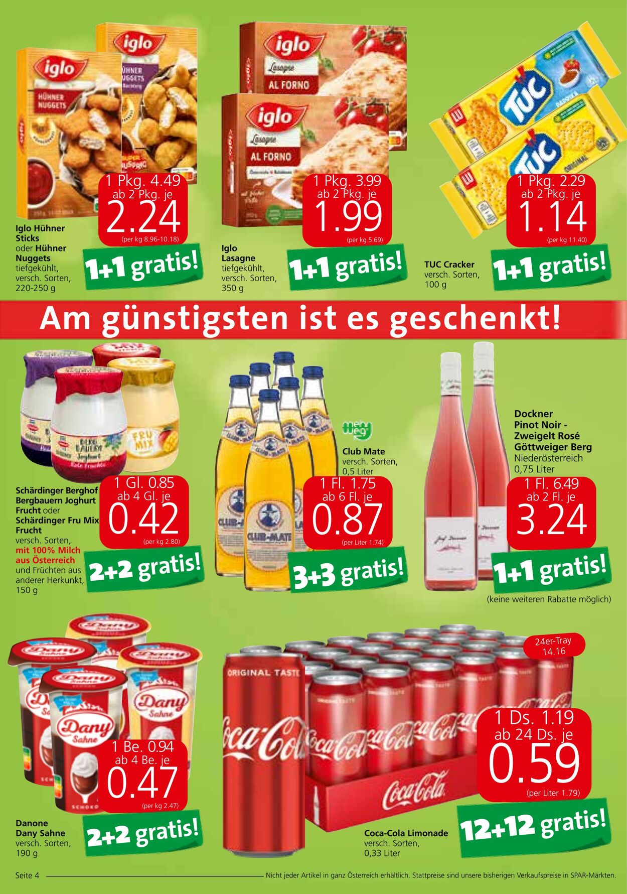 Prospekt Spar 22.06.2023 - 05.07.2023