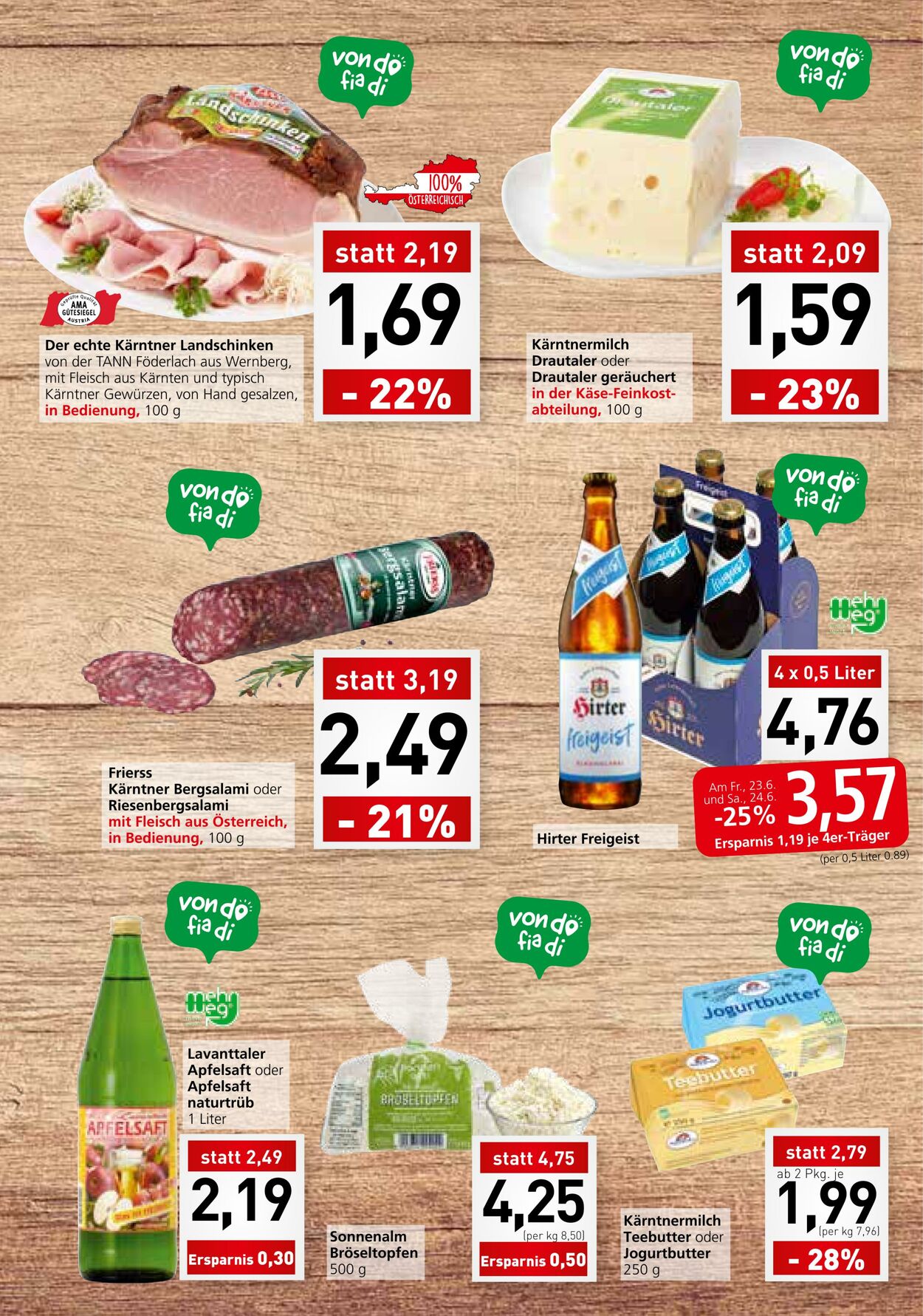 Prospekt Spar 22.06.2023 - 05.07.2023