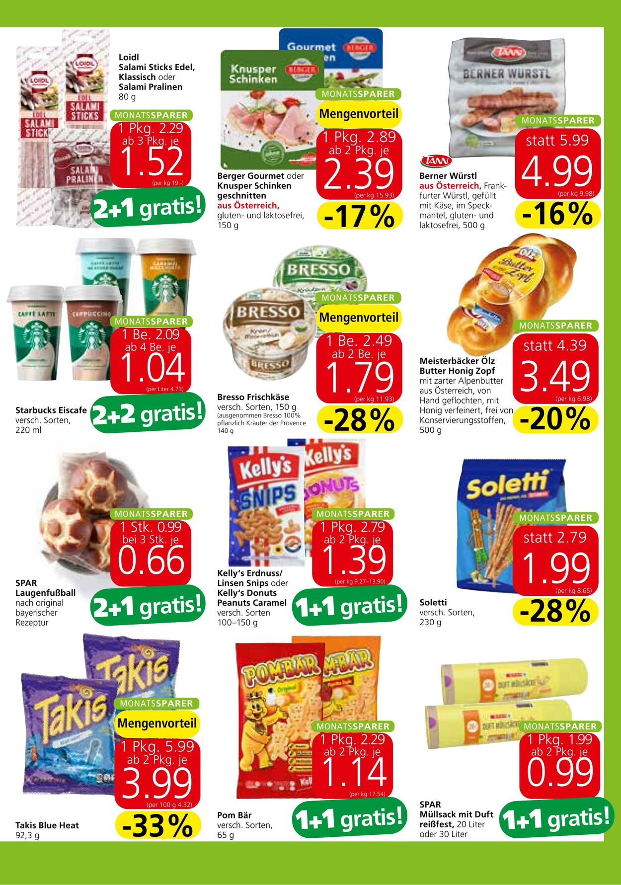 Prospekt Spar 14.08.2024 - 11.09.2024