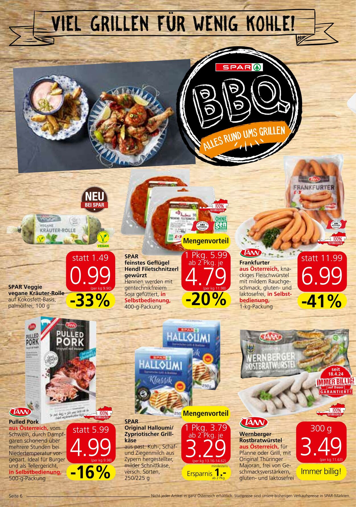 Prospekt Spar 06.06.2024 - 12.06.2024