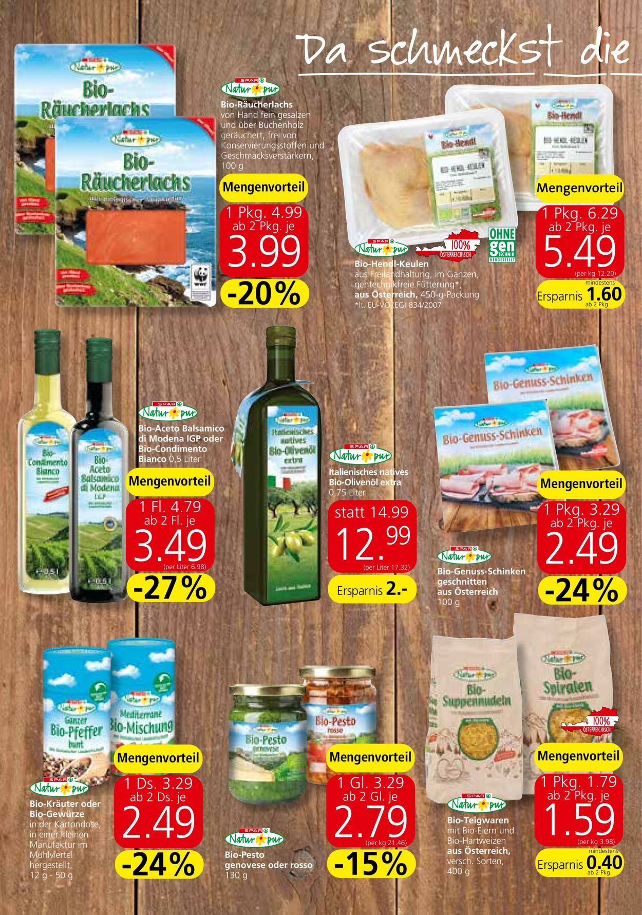 Prospekt Spar 14.08.2024 - 11.09.2024