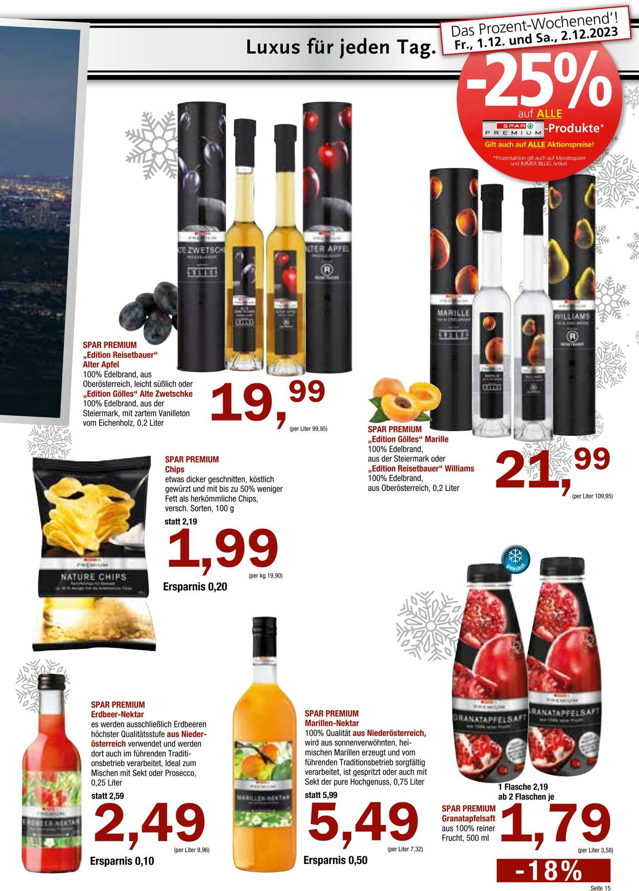 Prospekt Spar 29.11.2023 - 10.01.2024