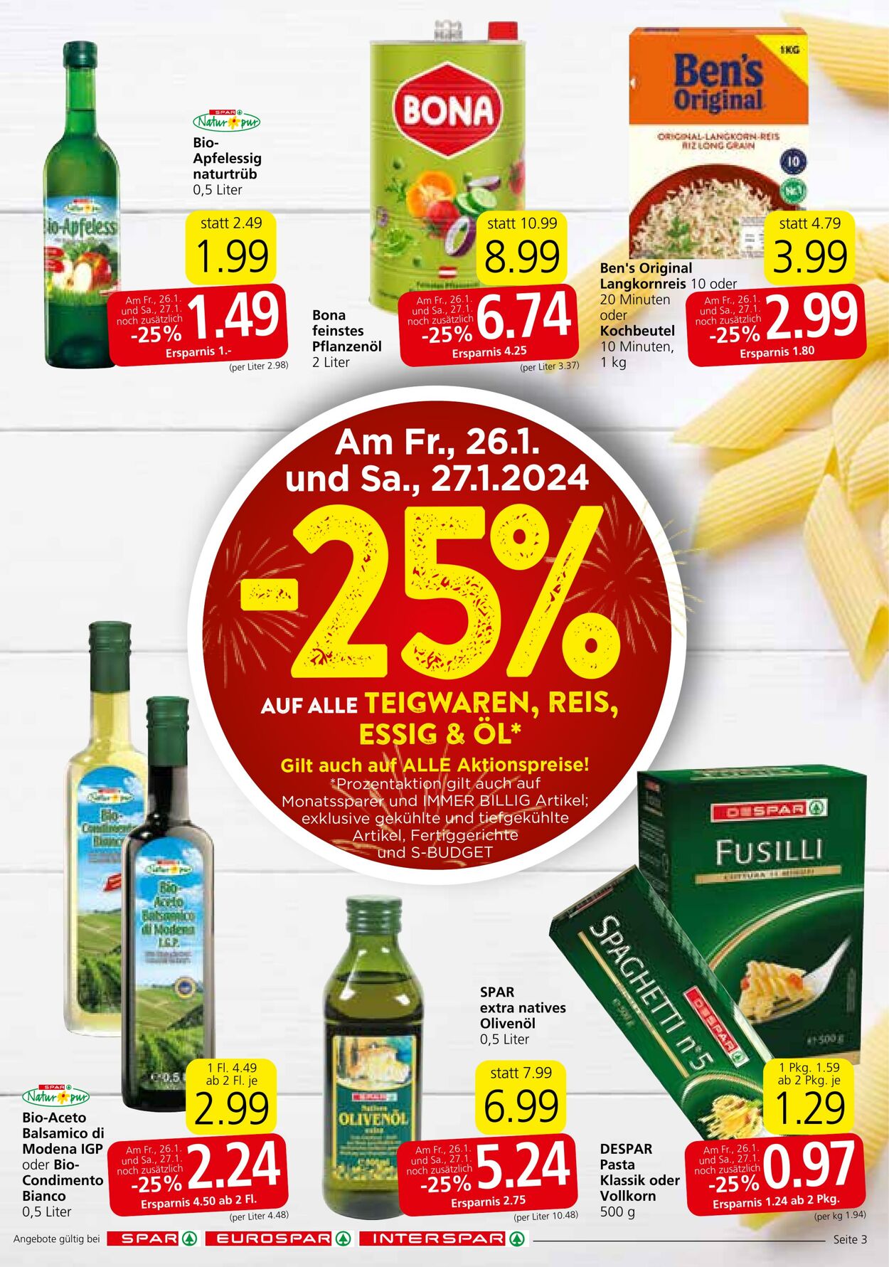 Prospekt Spar 25.01.2024 - 31.01.2024