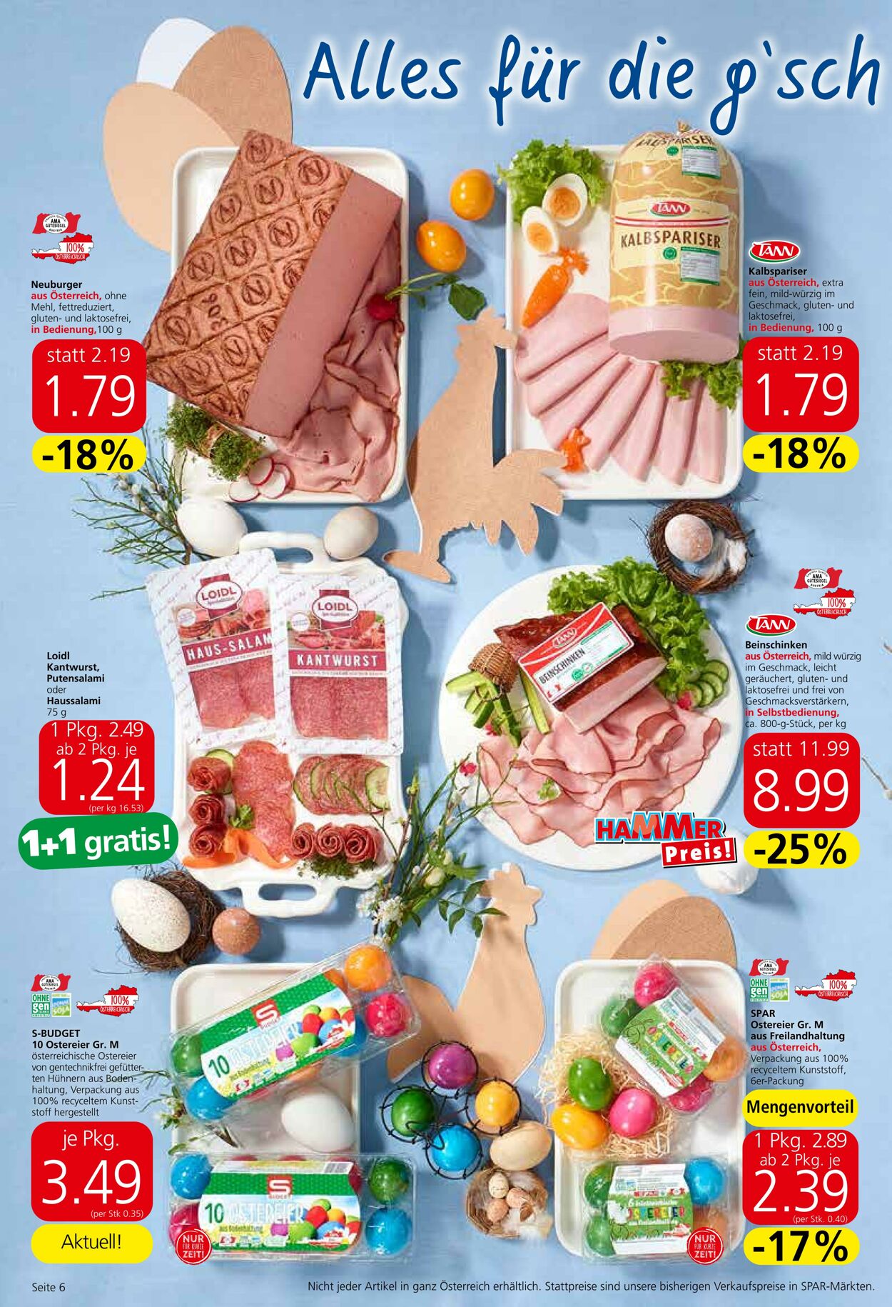 Prospekt Spar 21.03.2024 - 03.04.2024