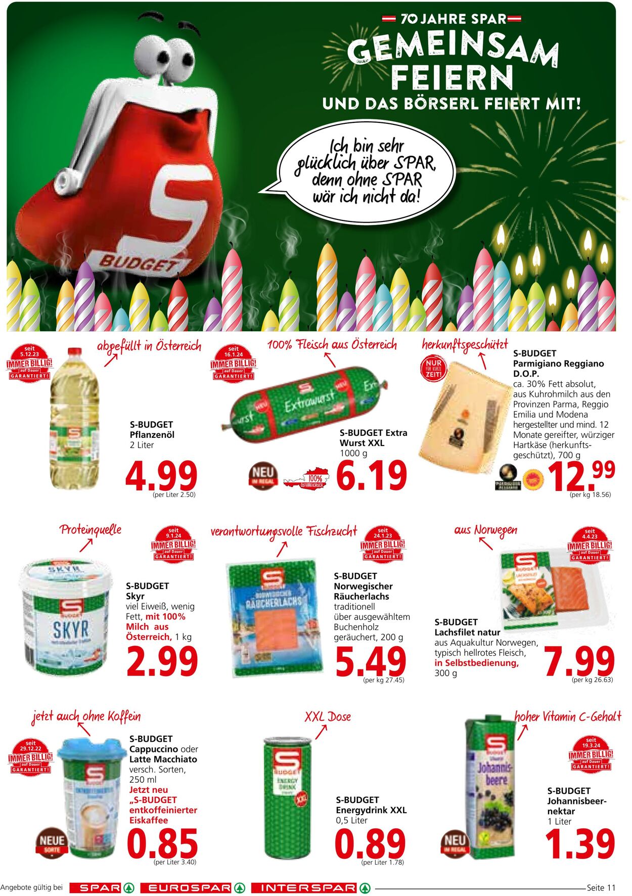 Prospekt Spar 04.04.2024 - 17.04.2024