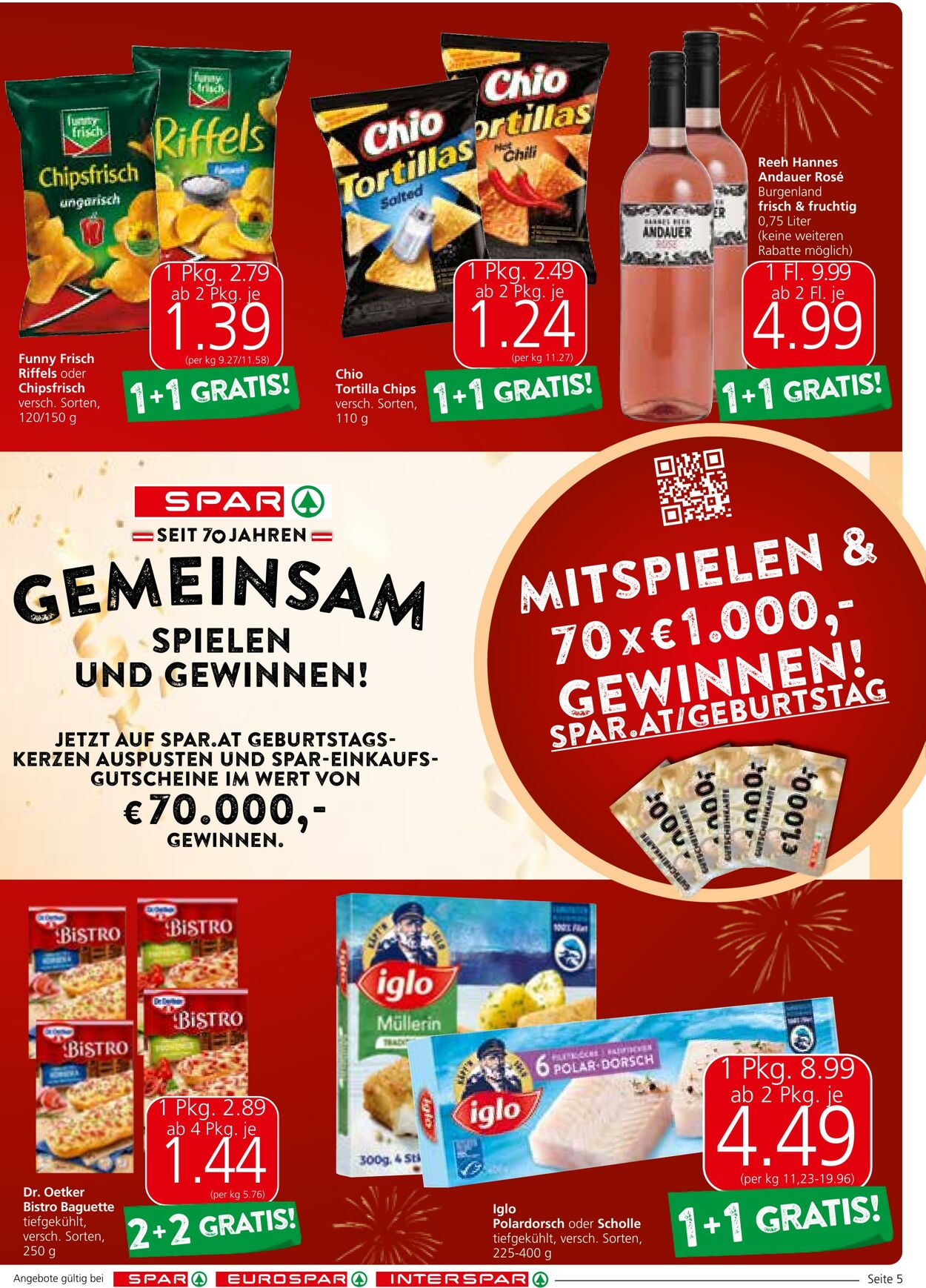 Prospekt Spar 18.04.2024 - 30.04.2024