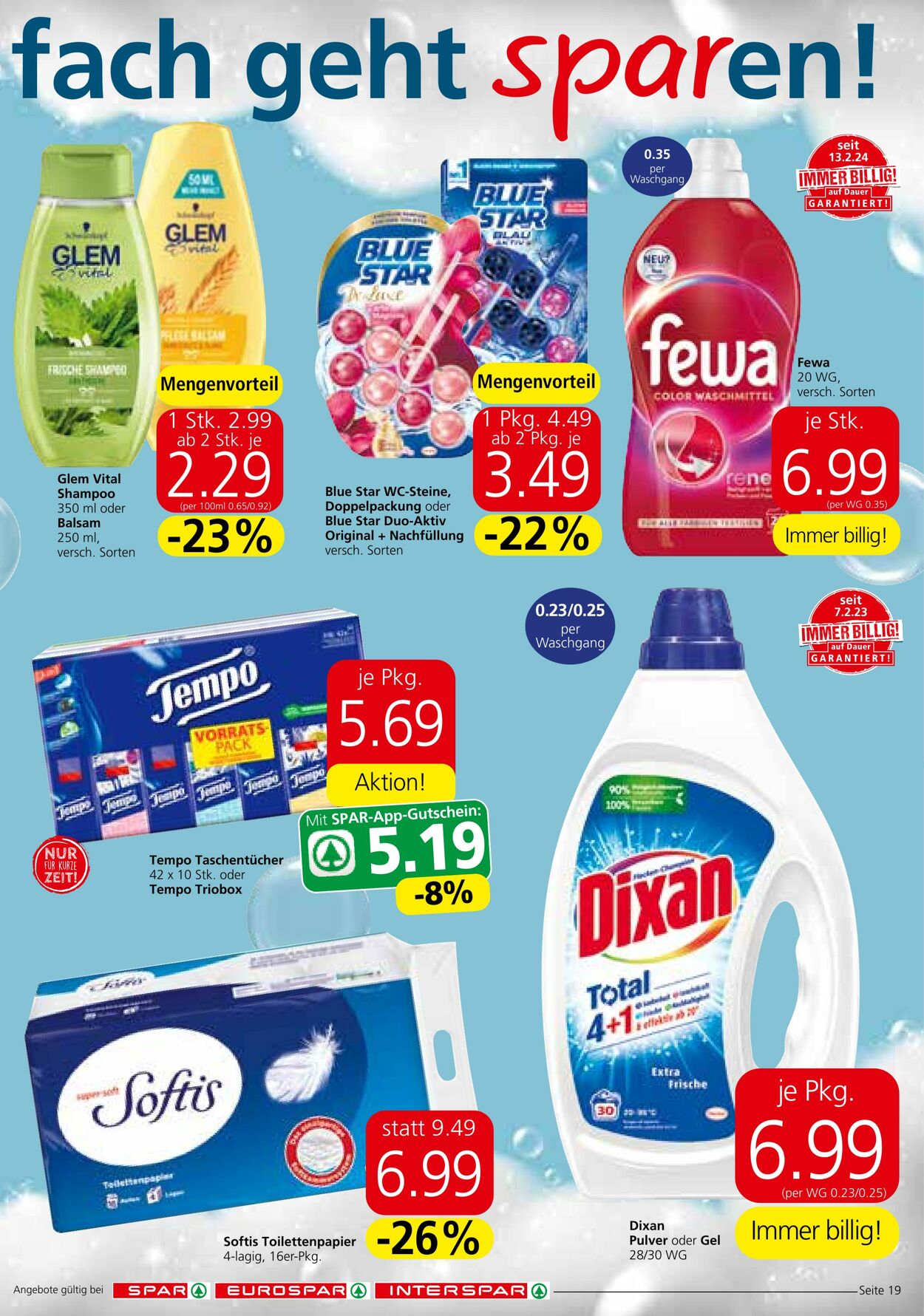 Prospekt Spar 18.04.2024 - 30.04.2024