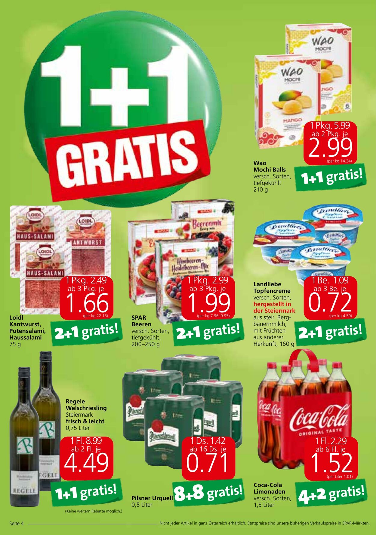 Prospekt Spar 29.06.2023 - 05.07.2023