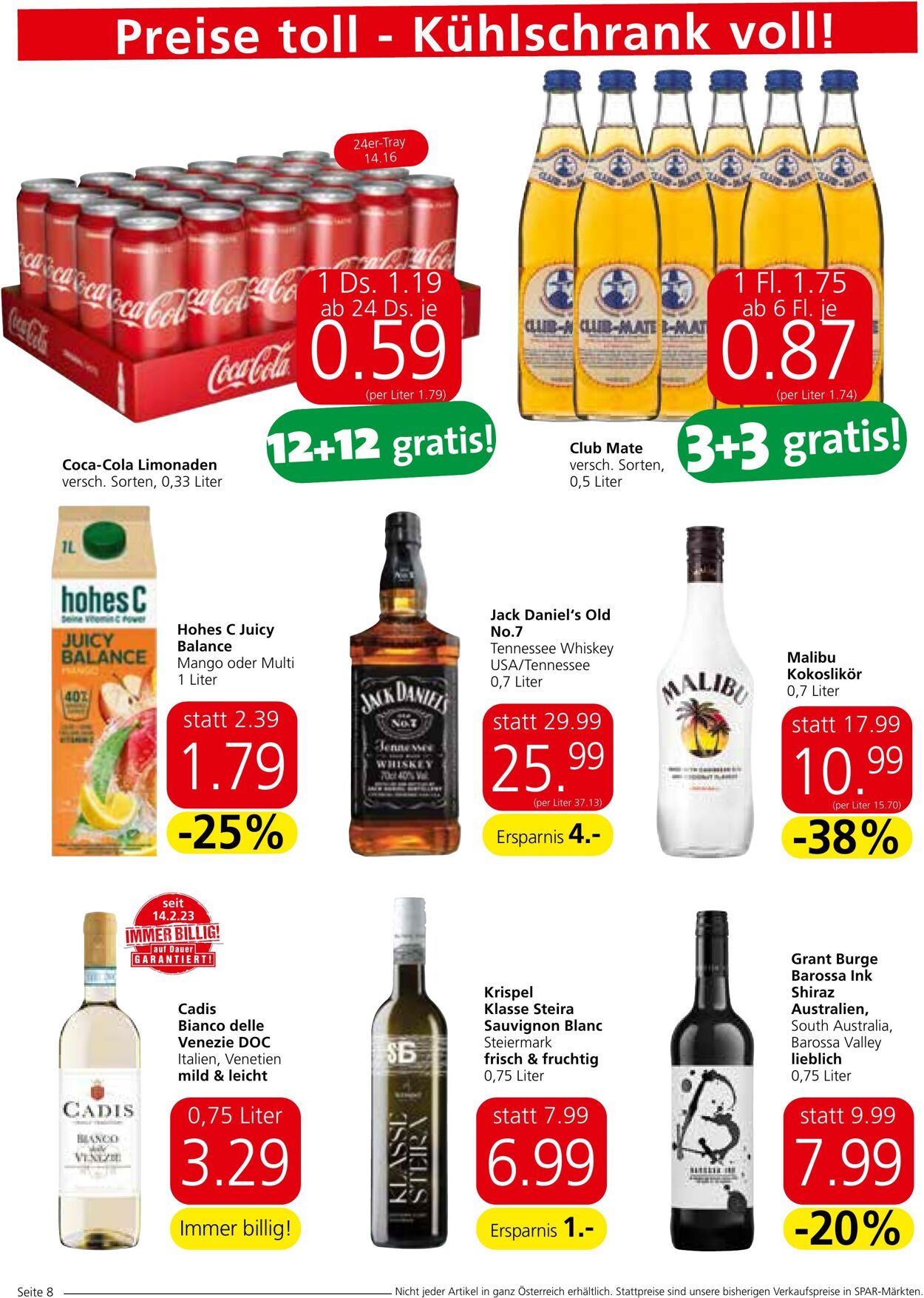 Prospekt Spar 29.06.2023 - 05.07.2023