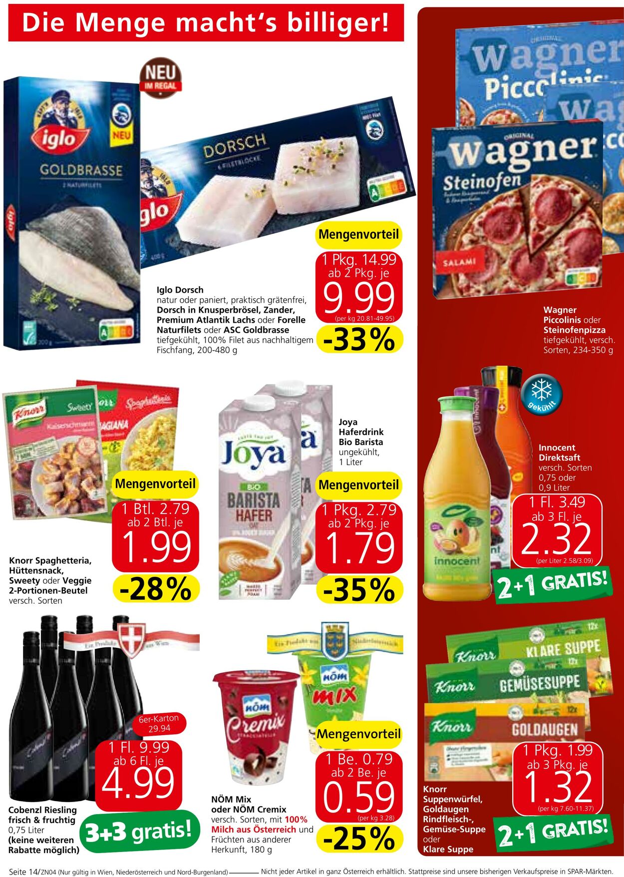 Prospekt Spar 27.06.2024 - 10.07.2024