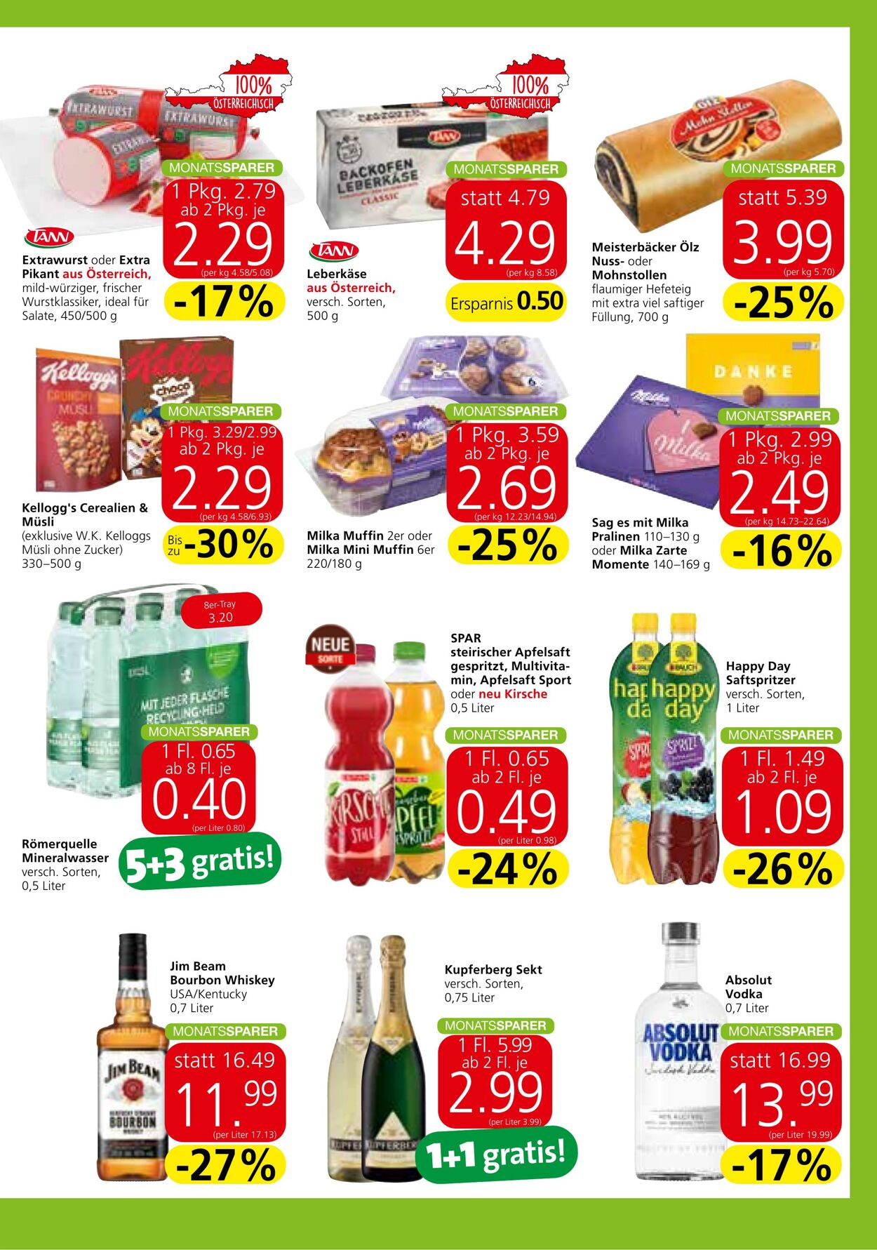 Prospekt Spar 15.09.2022 - 21.09.2022