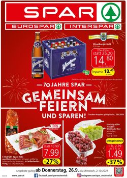 Prospekt Spar 10.11.2022 - 16.11.2022