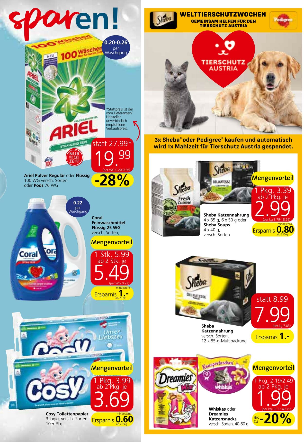 Prospekt Spar 28.09.2023 - 11.10.2023