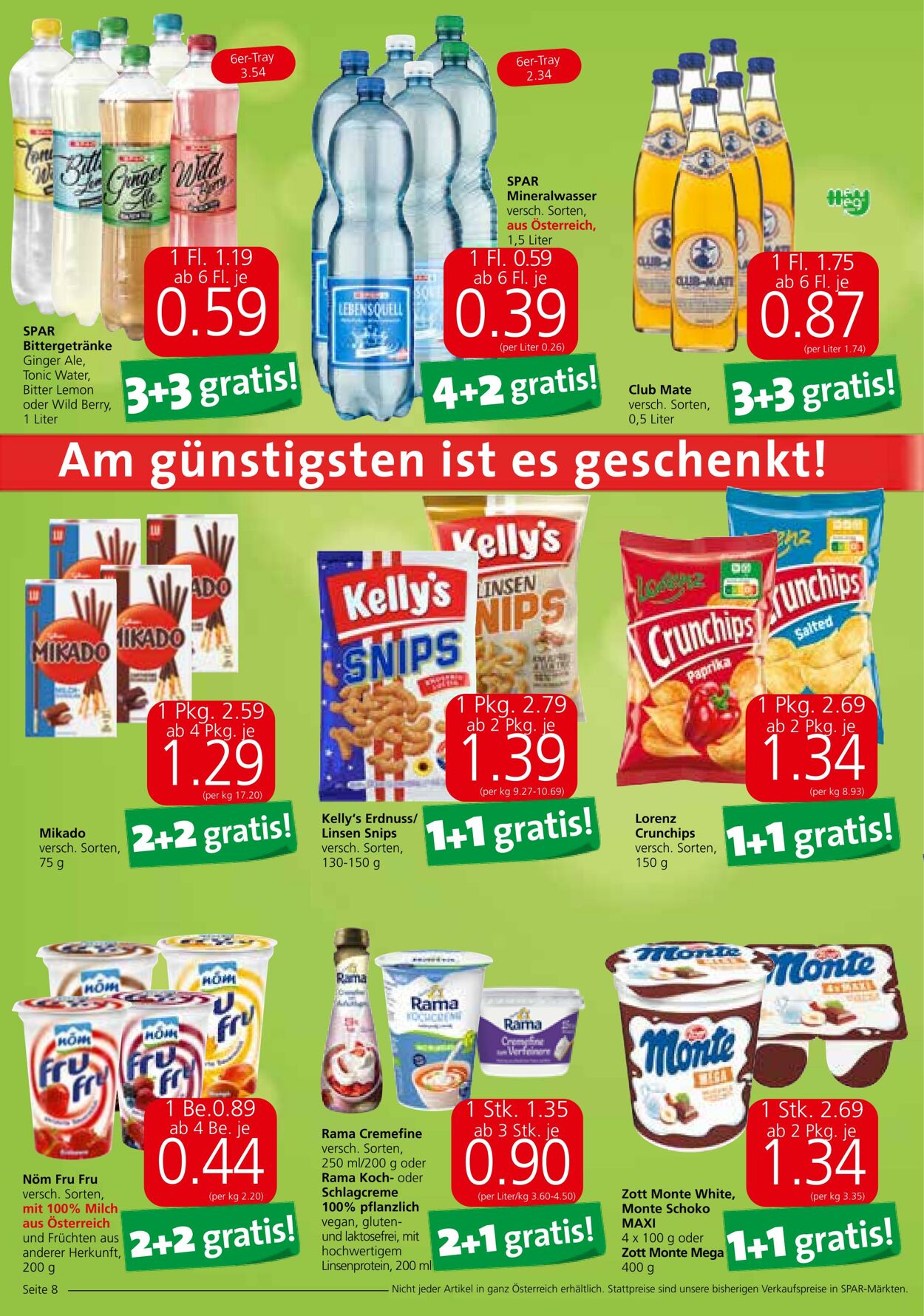 Prospekt Spar 28.09.2023 - 11.10.2023