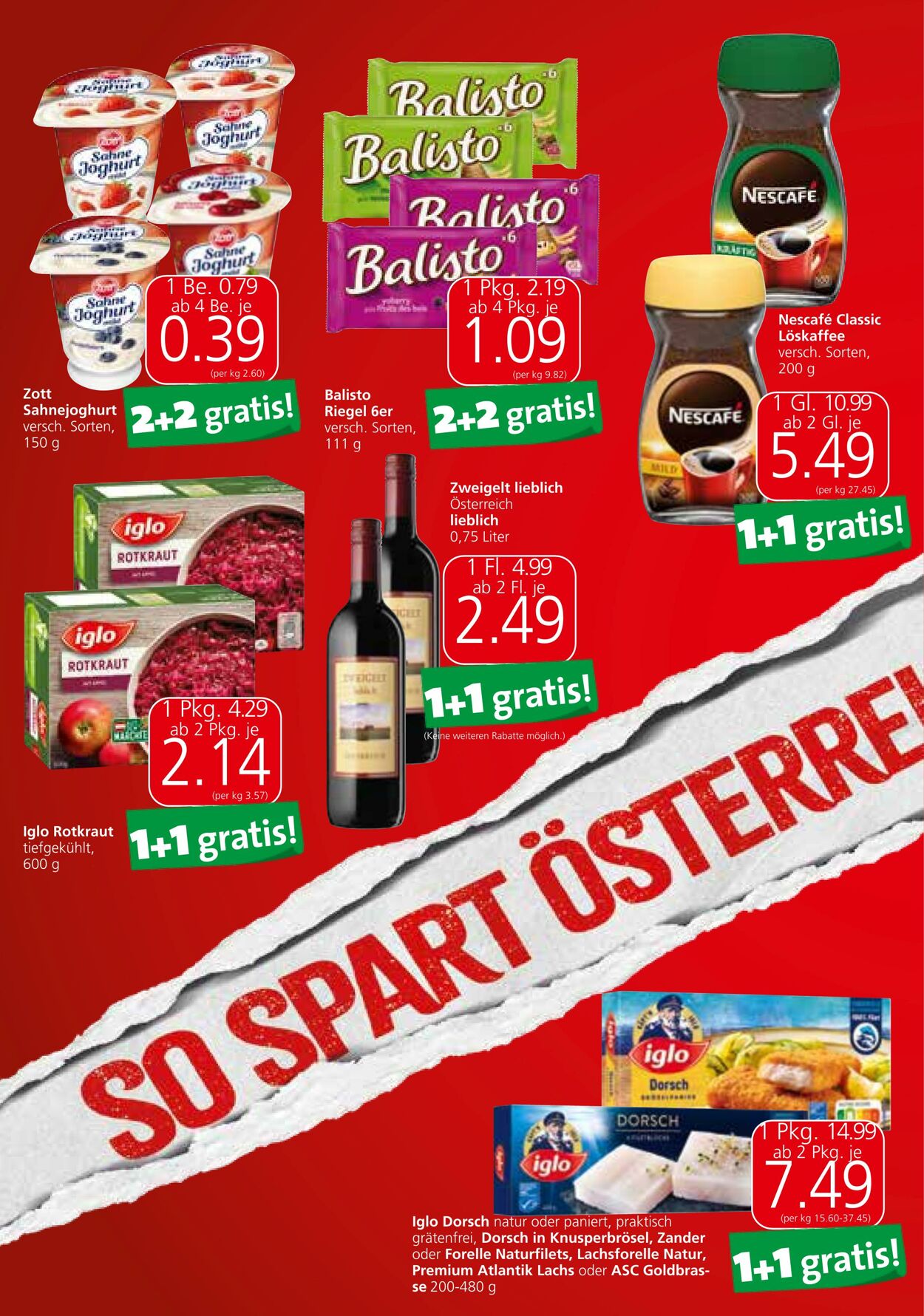 Prospekt Spar 16.11.2023 - 22.11.2023