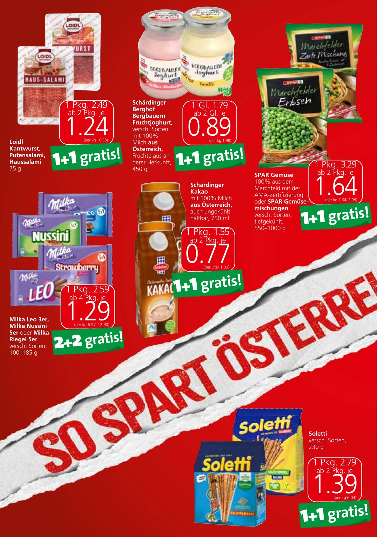 Prospekt Spar 20.12.2023 - 30.12.2023