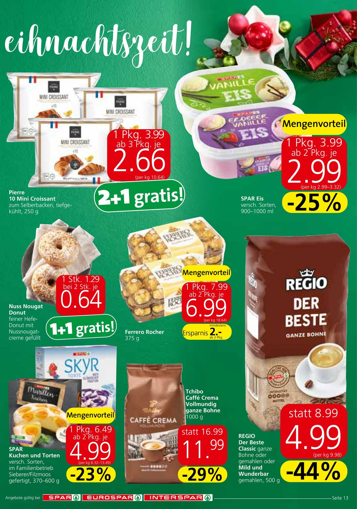 Prospekt Spar 20.12.2023 - 30.12.2023