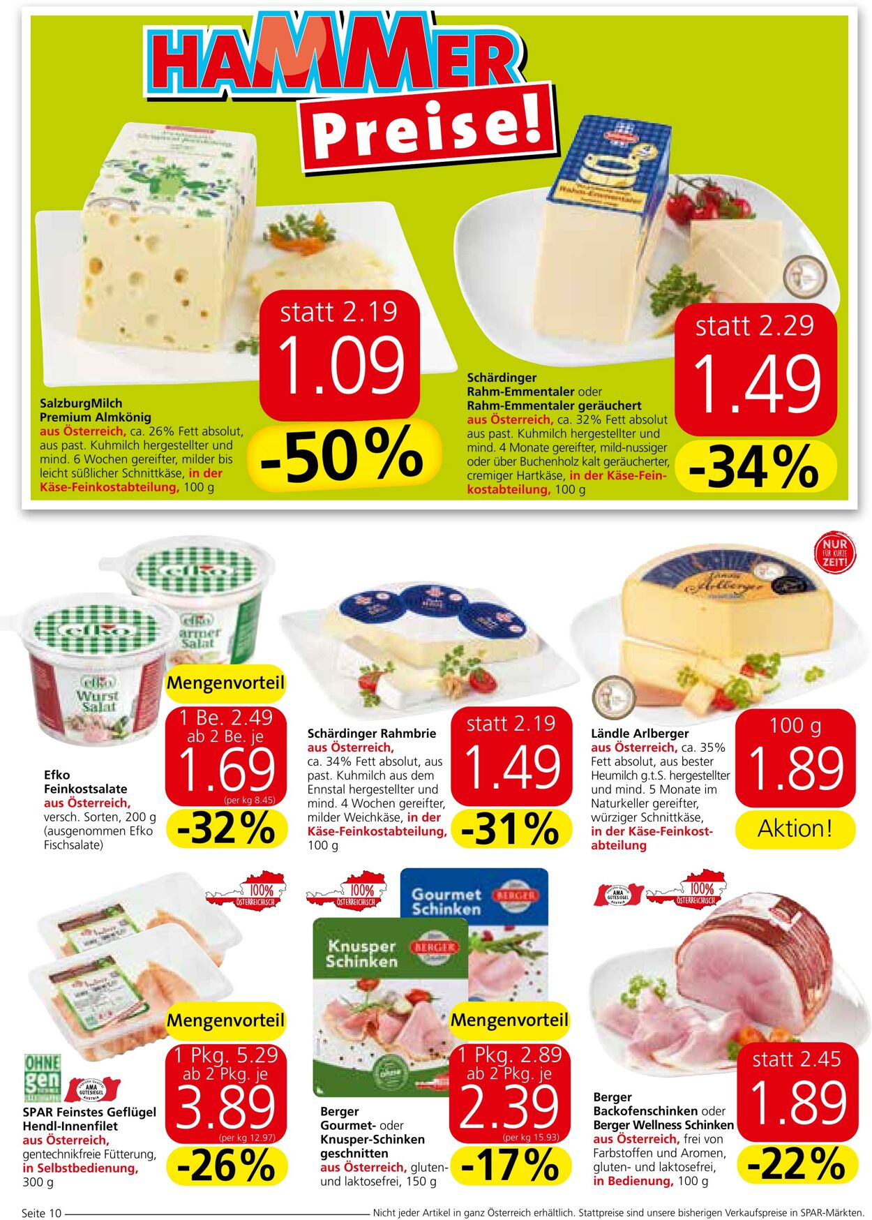 Prospekt Spar 11.05.2023 - 24.05.2023