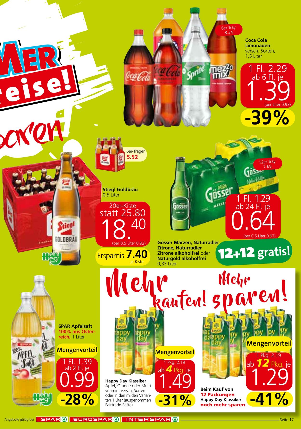 Prospekt Spar 04.04.2023 - 12.04.2023