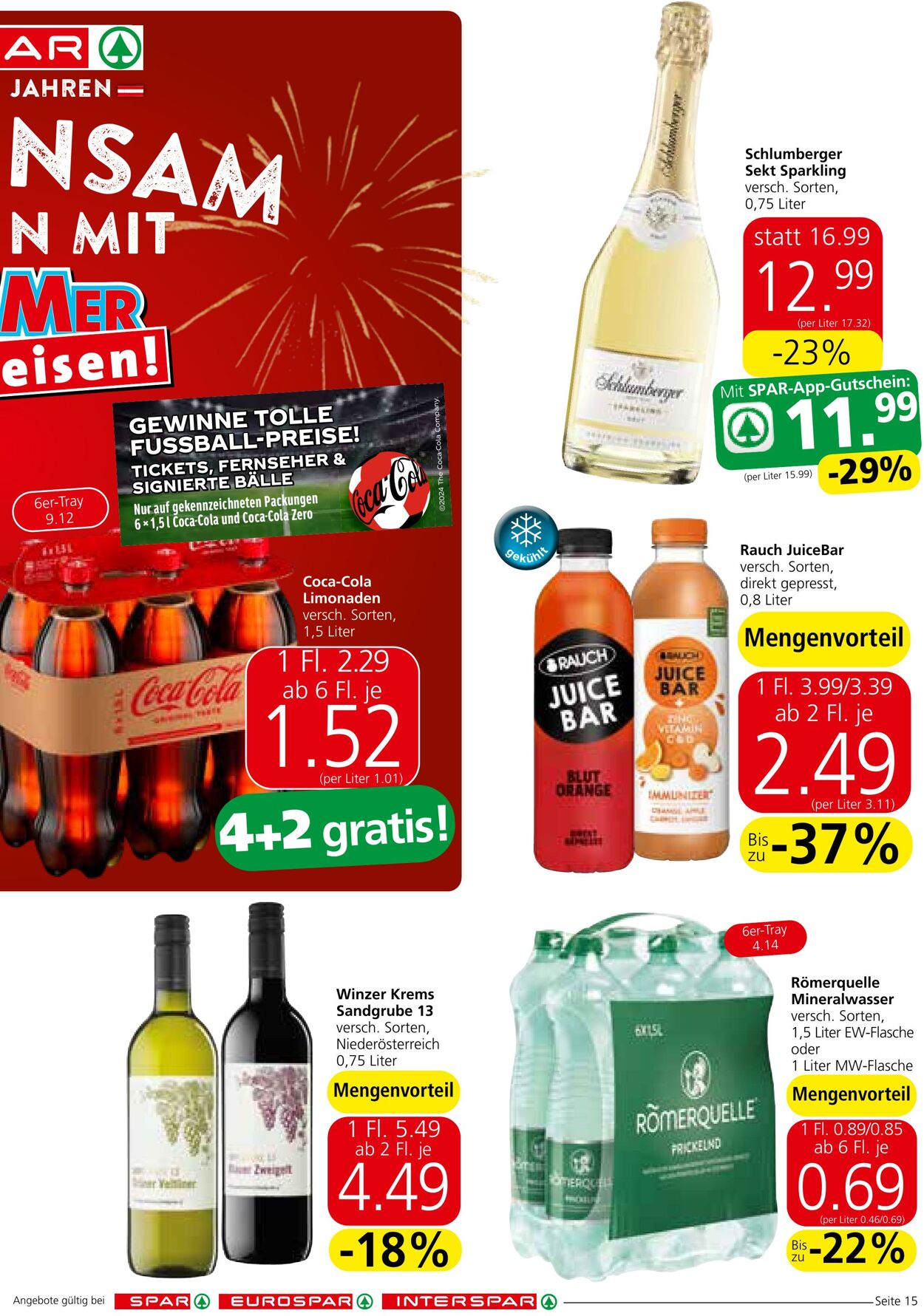 Prospekt Spar 18.04.2024 - 30.04.2024