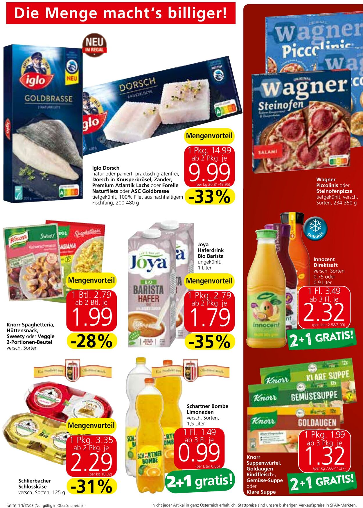 Prospekt Spar 27.06.2024 - 10.07.2024